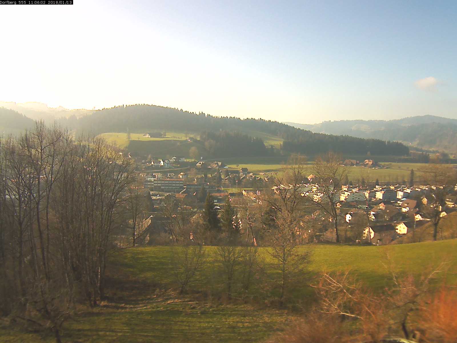 Webcam-Bild: Aussicht vom Dorfberg in Langnau 20180113-110602