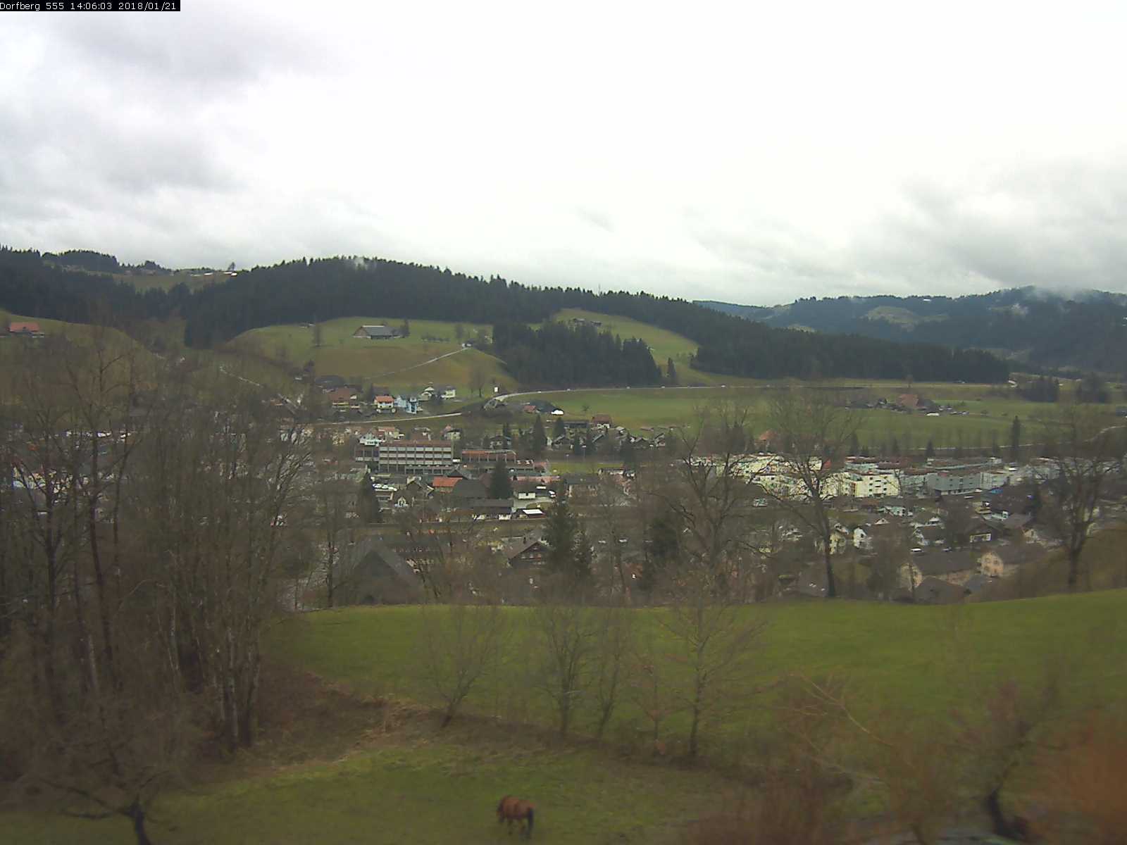 Webcam-Bild: Aussicht vom Dorfberg in Langnau 20180121-140601