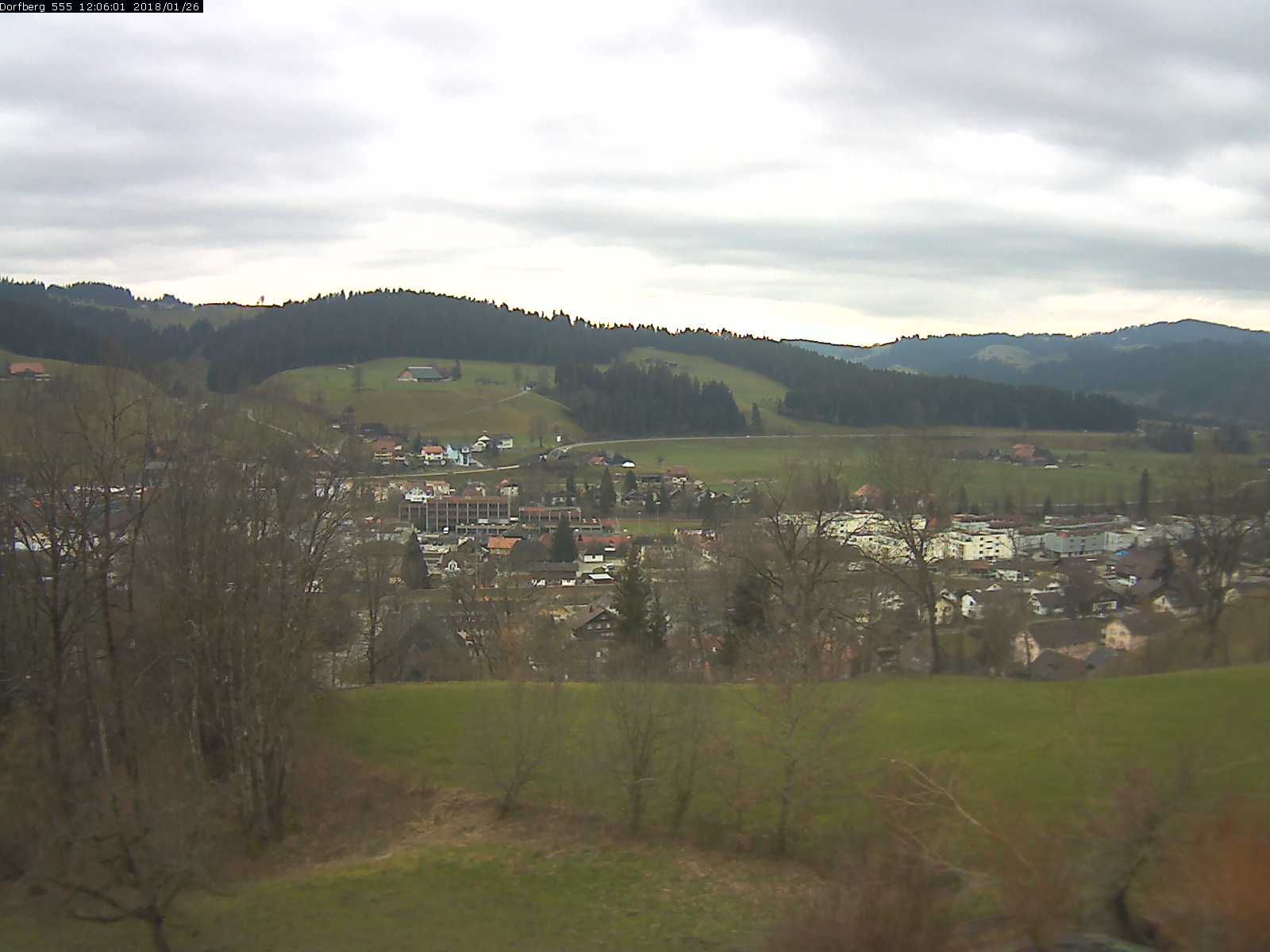 Webcam-Bild: Aussicht vom Dorfberg in Langnau 20180126-120601