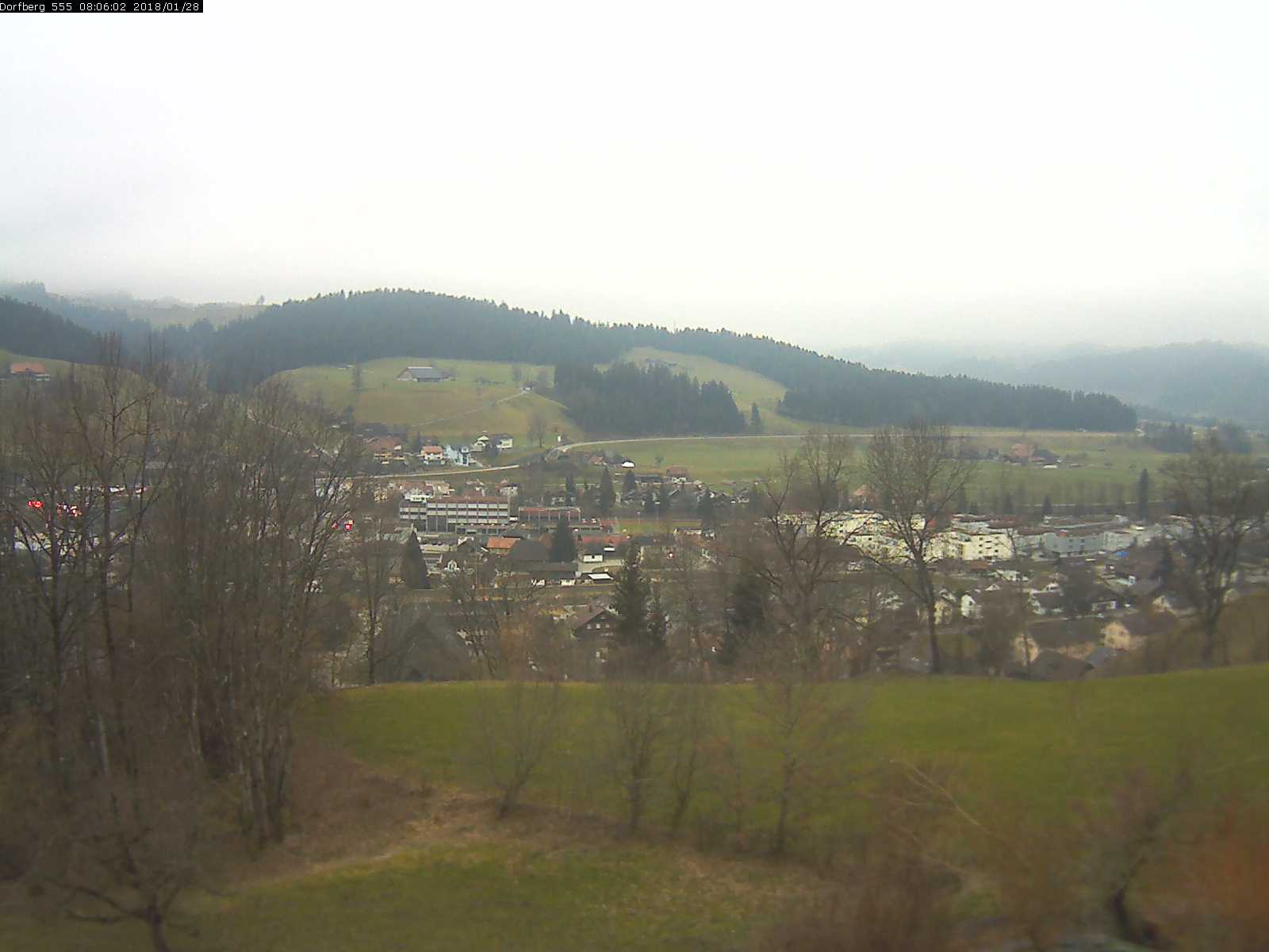 Webcam-Bild: Aussicht vom Dorfberg in Langnau 20180128-080601