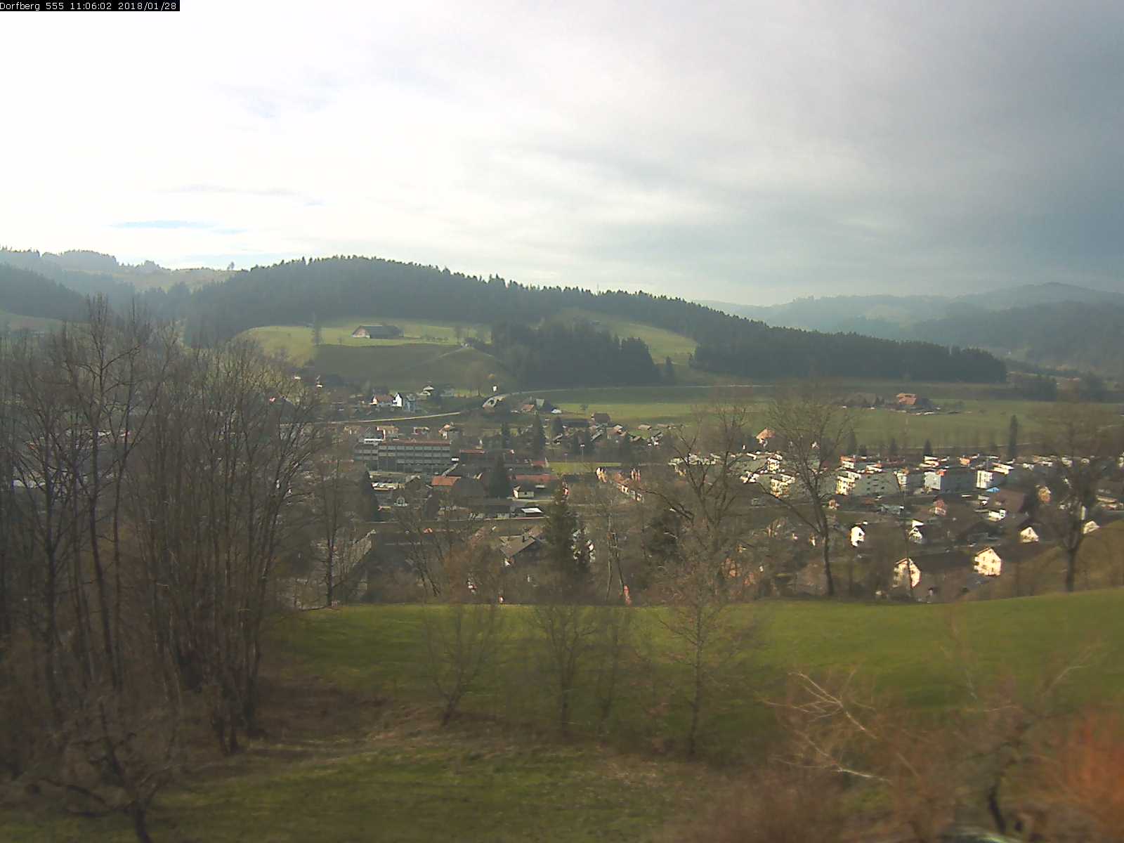 Webcam-Bild: Aussicht vom Dorfberg in Langnau 20180128-110601