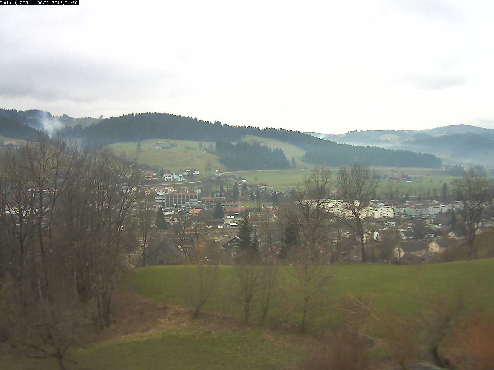 Webcam-Bild: Aussicht vom Dorfberg in Langnau 20180130-110601