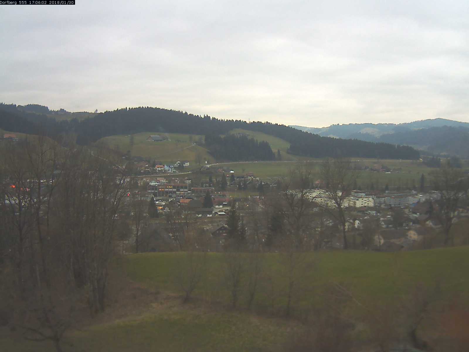 Webcam-Bild: Aussicht vom Dorfberg in Langnau 20180130-170601