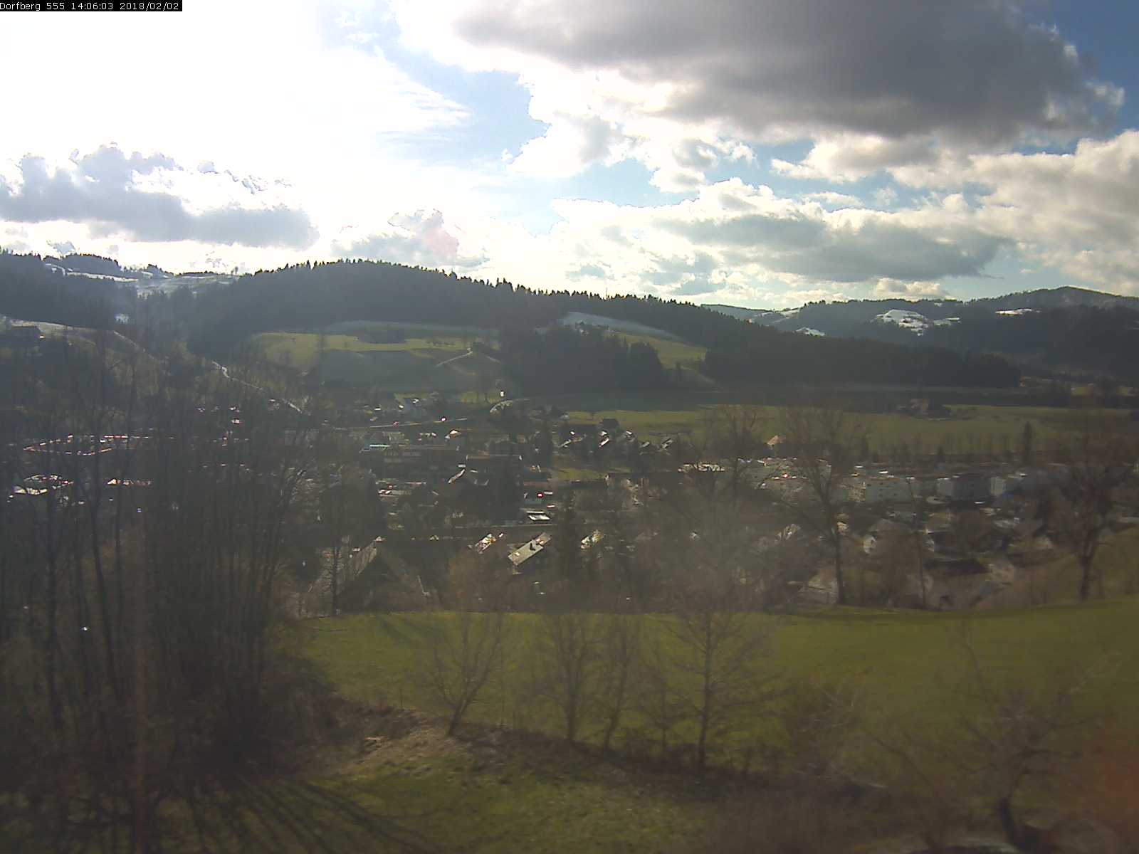 Webcam-Bild: Aussicht vom Dorfberg in Langnau 20180202-140601