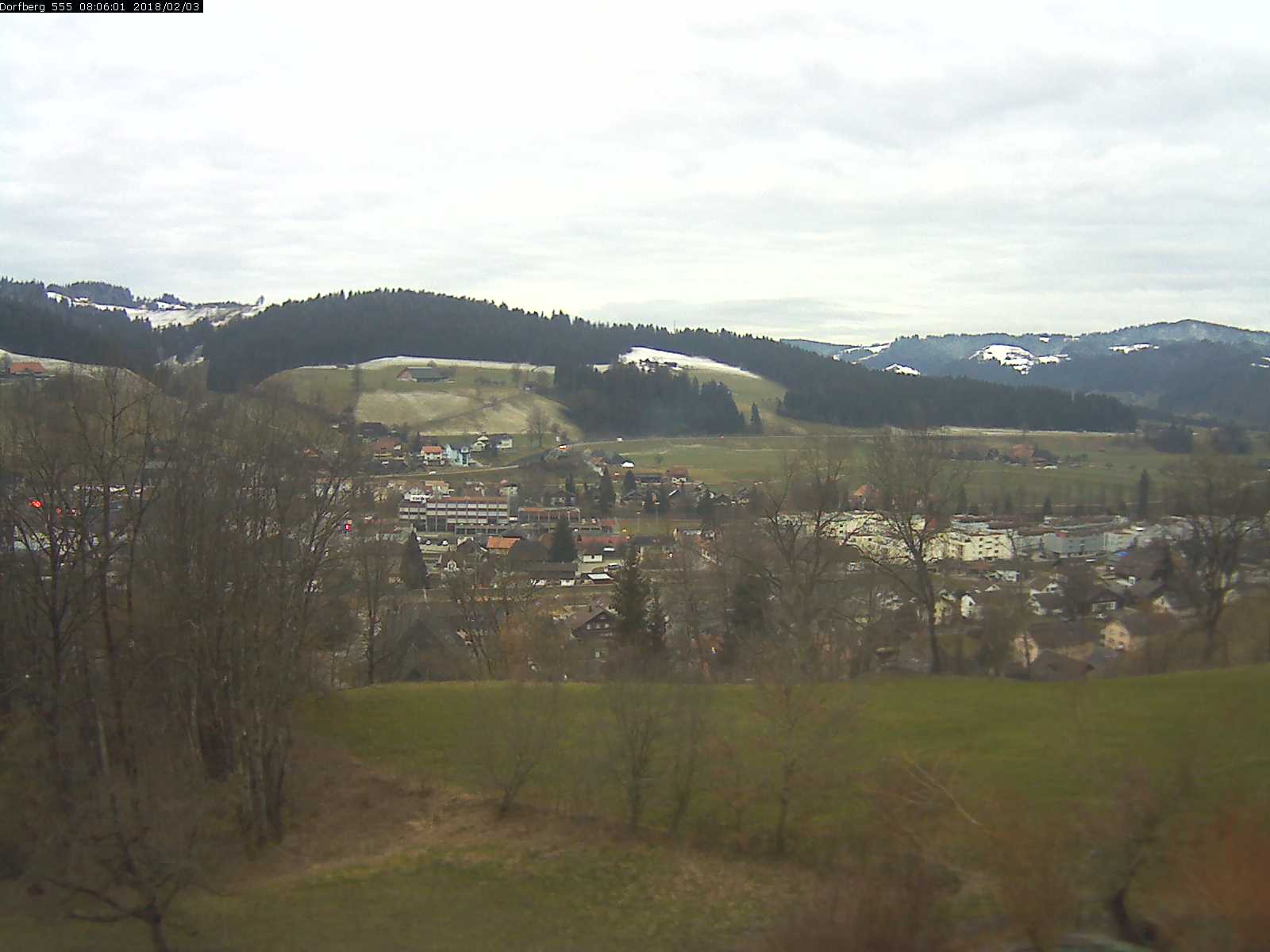 Webcam-Bild: Aussicht vom Dorfberg in Langnau 20180203-080601