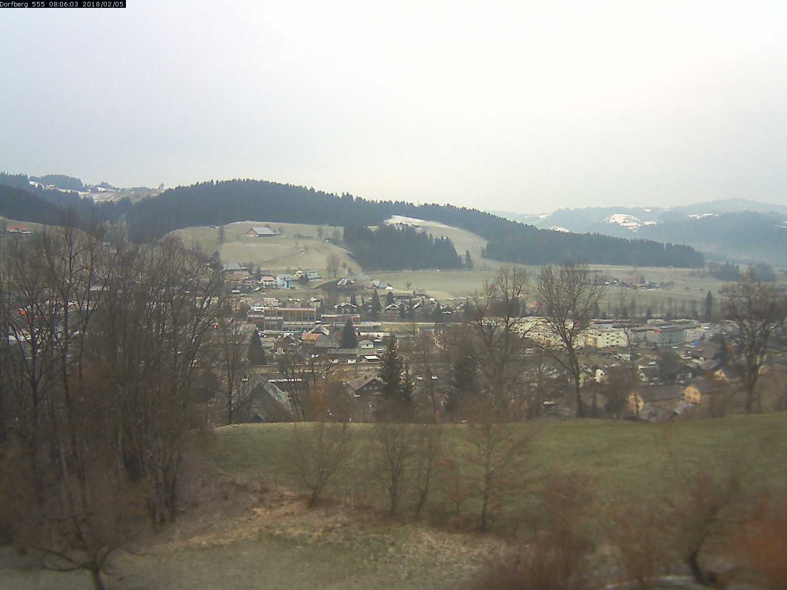 Webcam-Bild: Aussicht vom Dorfberg in Langnau 20180205-080601