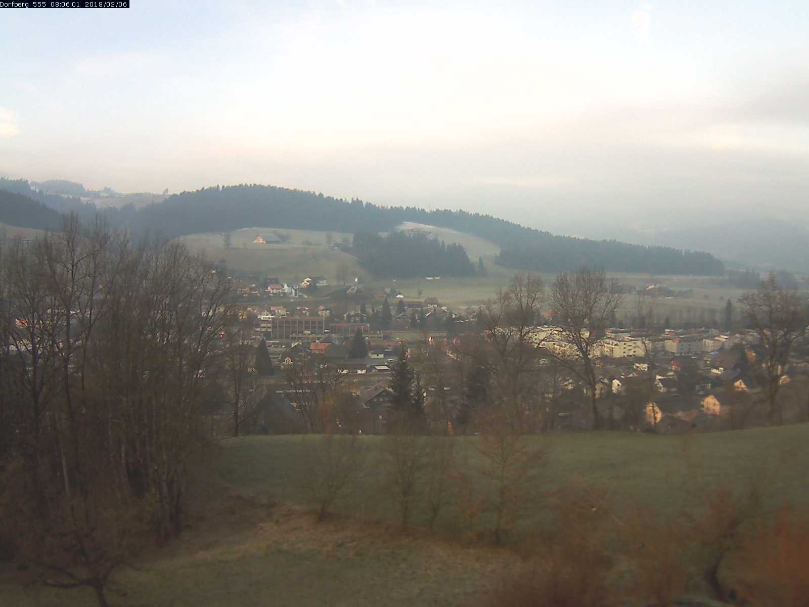 Webcam-Bild: Aussicht vom Dorfberg in Langnau 20180206-080601