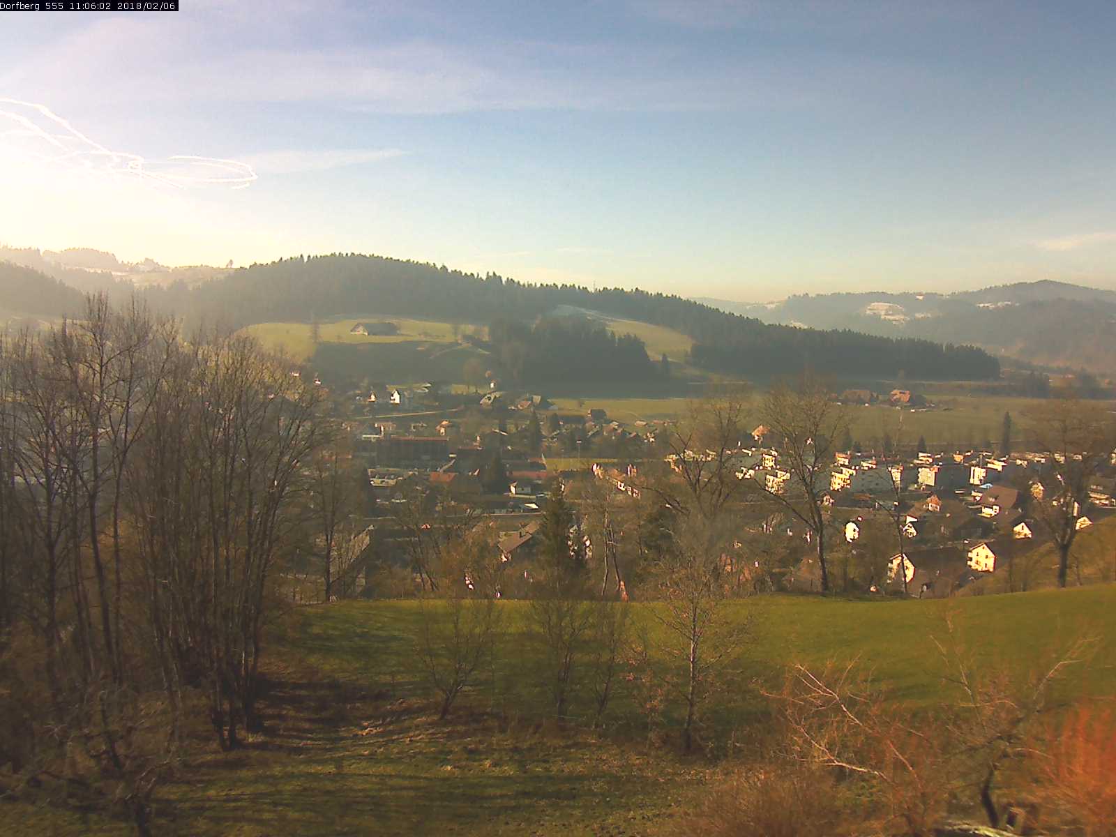 Webcam-Bild: Aussicht vom Dorfberg in Langnau 20180206-110601