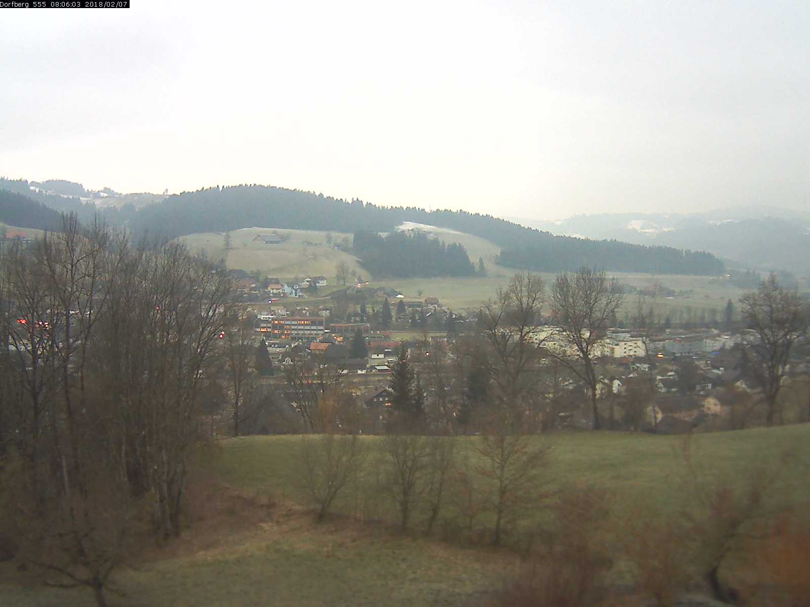 Webcam-Bild: Aussicht vom Dorfberg in Langnau 20180207-080601