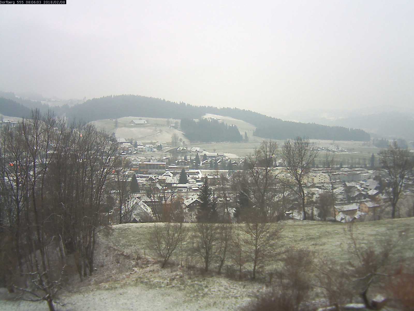 Webcam-Bild: Aussicht vom Dorfberg in Langnau 20180208-080601