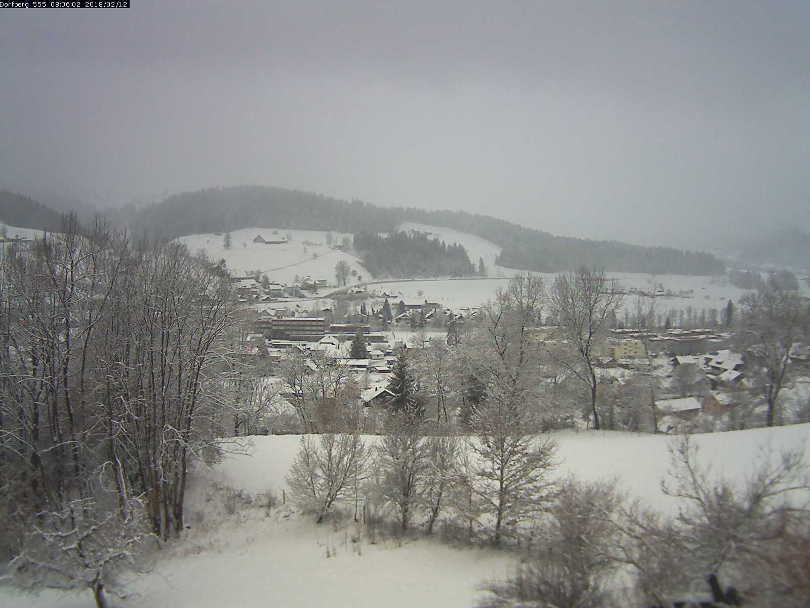 Webcam-Bild: Aussicht vom Dorfberg in Langnau 20180212-080601
