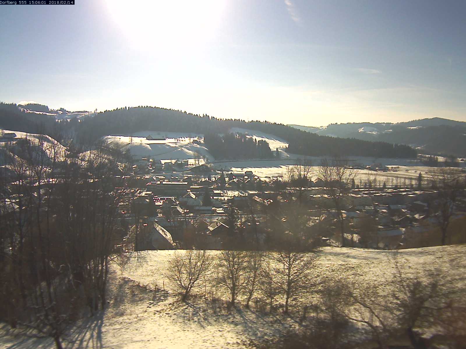 Webcam-Bild: Aussicht vom Dorfberg in Langnau 20180214-150601