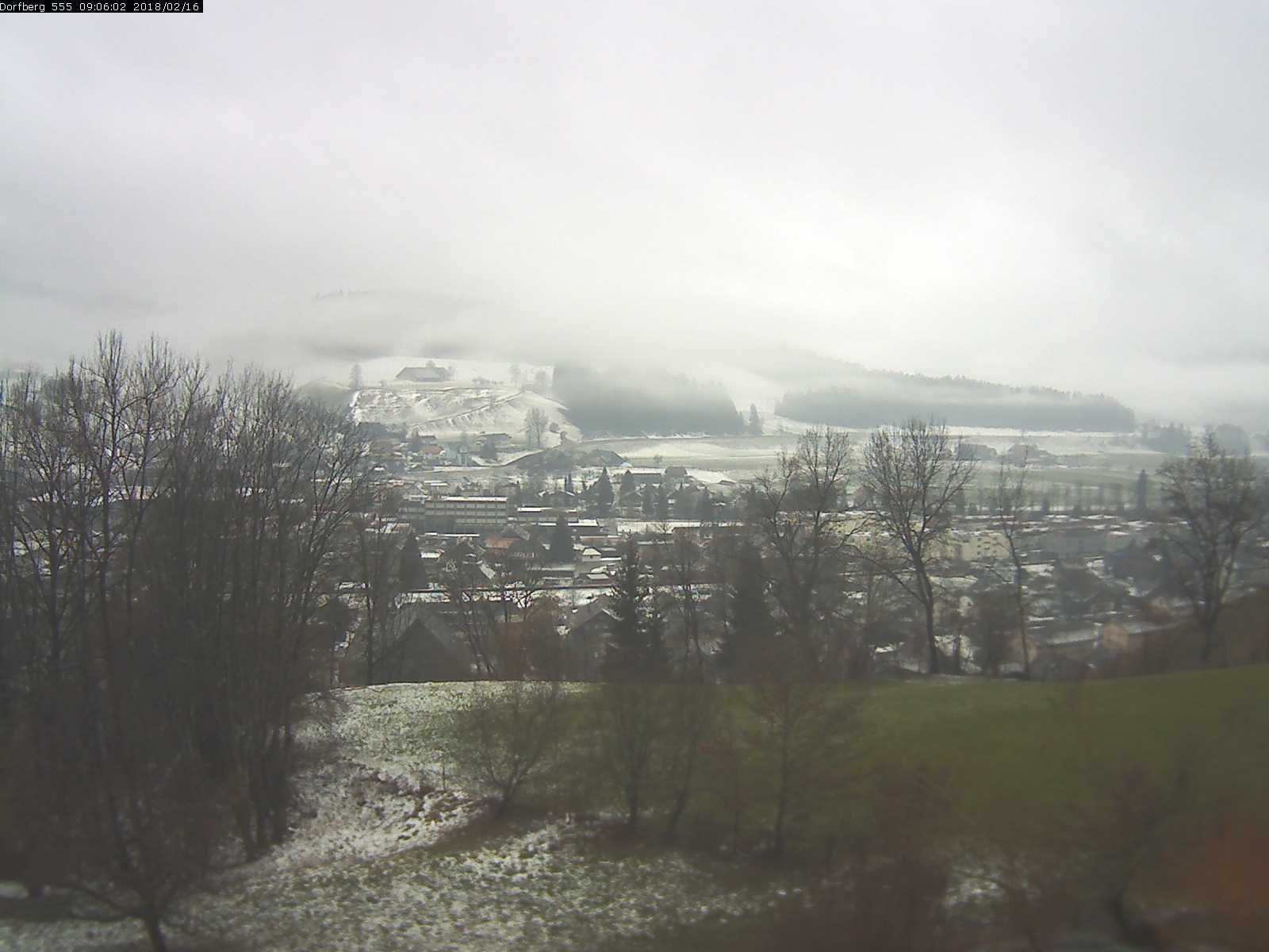 Webcam-Bild: Aussicht vom Dorfberg in Langnau 20180216-090601