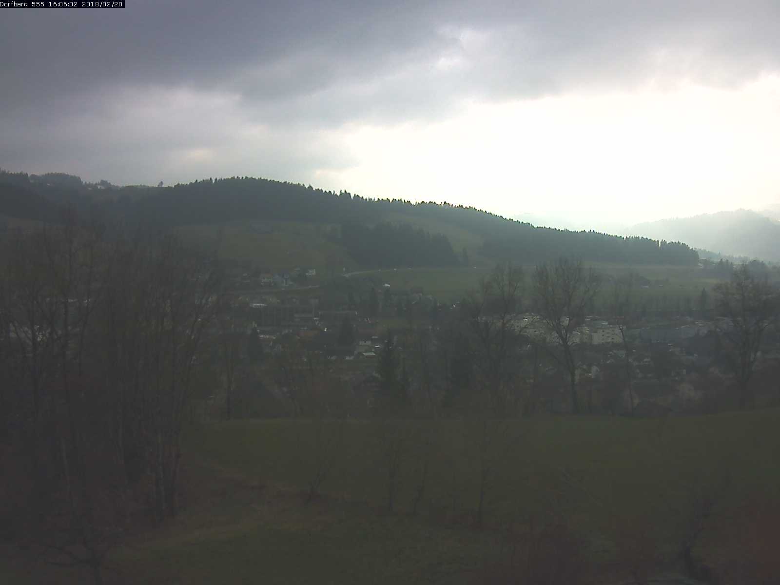 Webcam-Bild: Aussicht vom Dorfberg in Langnau 20180220-160601