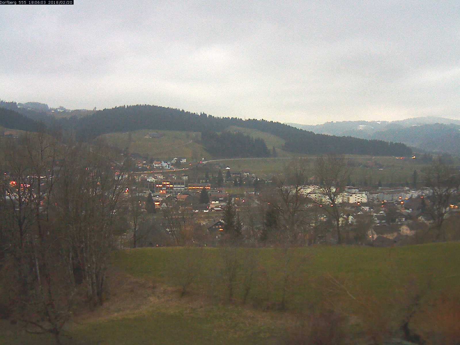Webcam-Bild: Aussicht vom Dorfberg in Langnau 20180220-180601