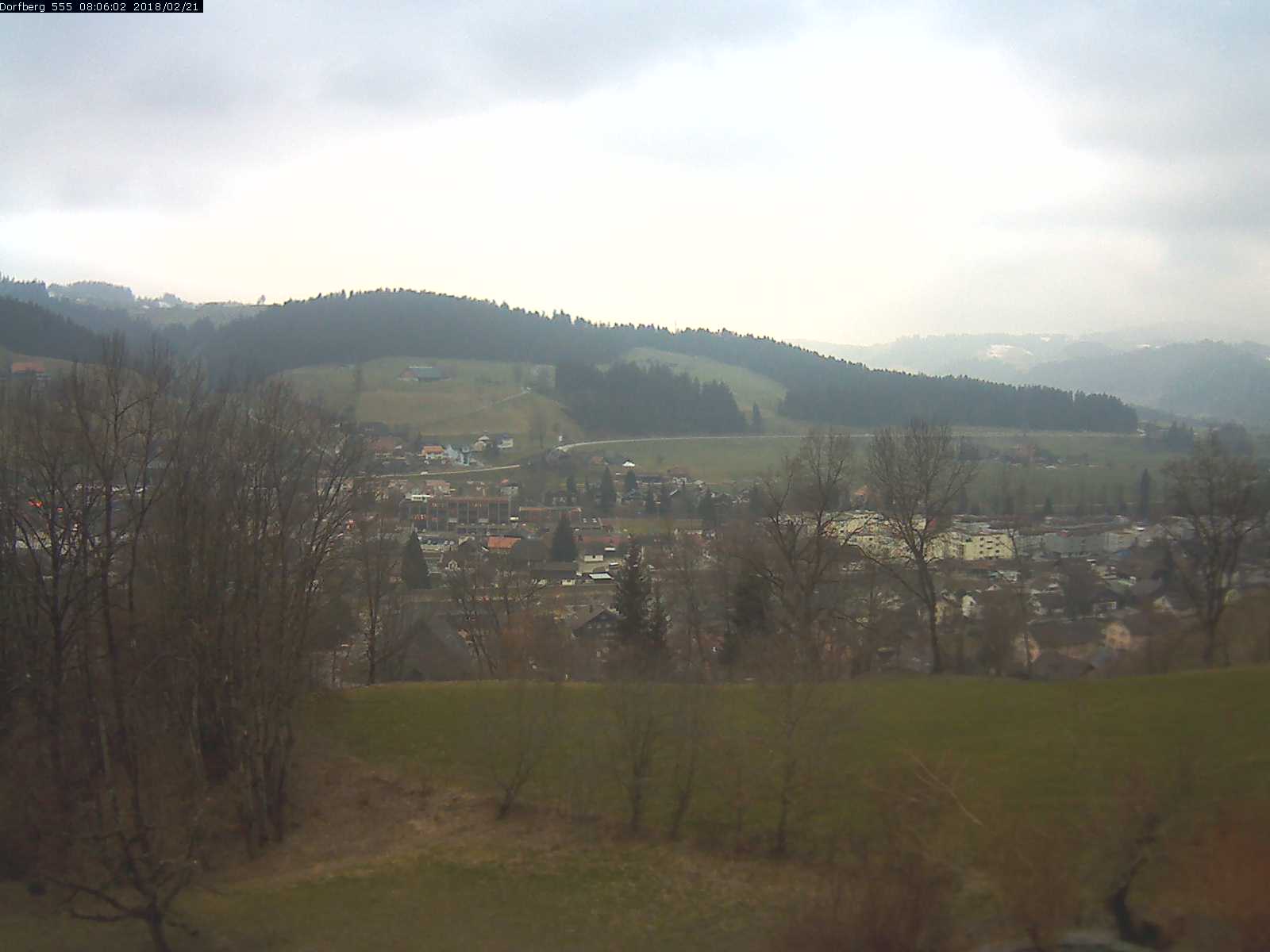 Webcam-Bild: Aussicht vom Dorfberg in Langnau 20180221-080601