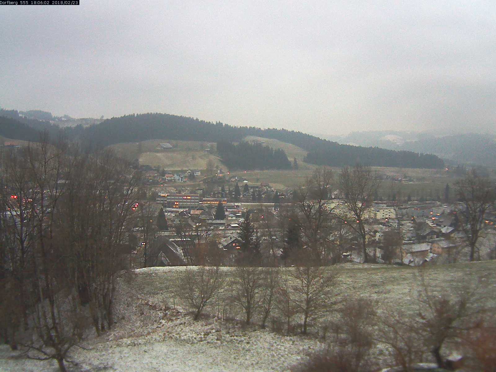Webcam-Bild: Aussicht vom Dorfberg in Langnau 20180223-180601