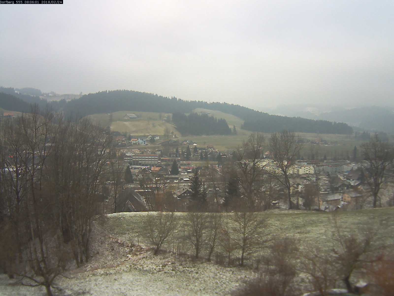 Webcam-Bild: Aussicht vom Dorfberg in Langnau 20180224-080601