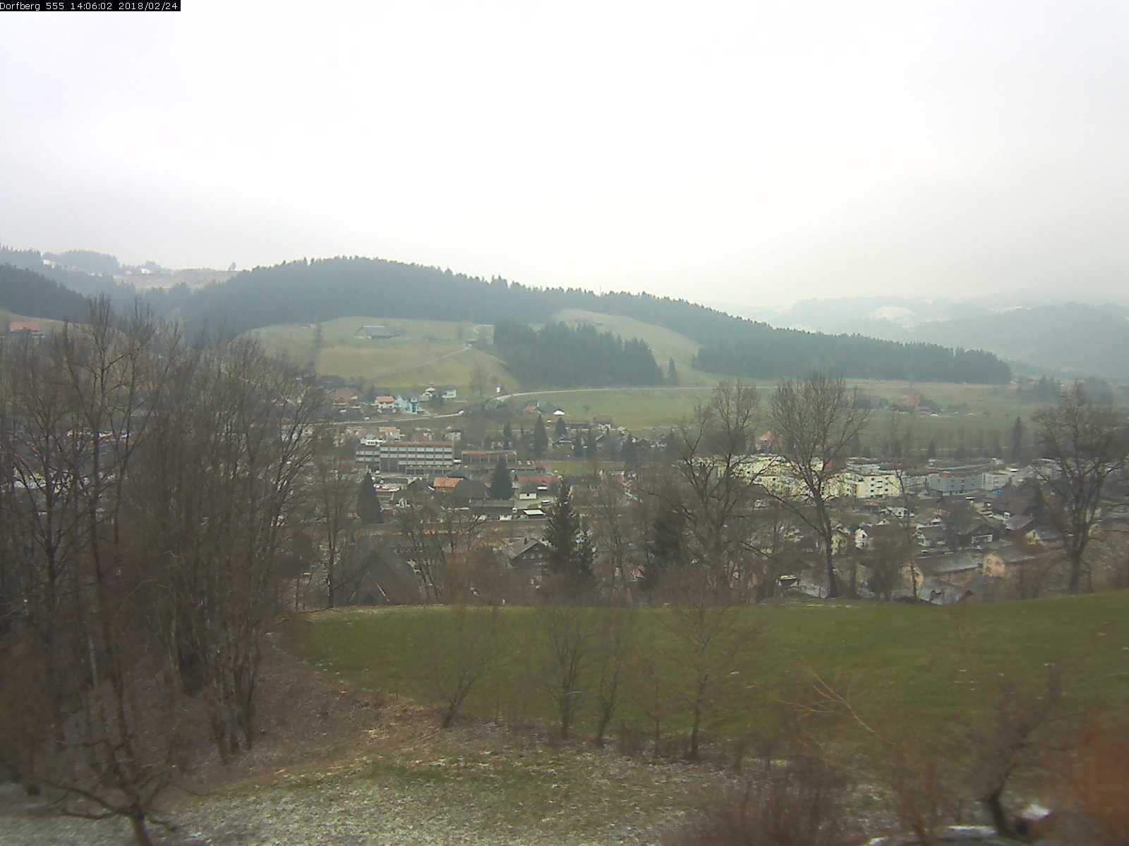 Webcam-Bild: Aussicht vom Dorfberg in Langnau 20180224-140601