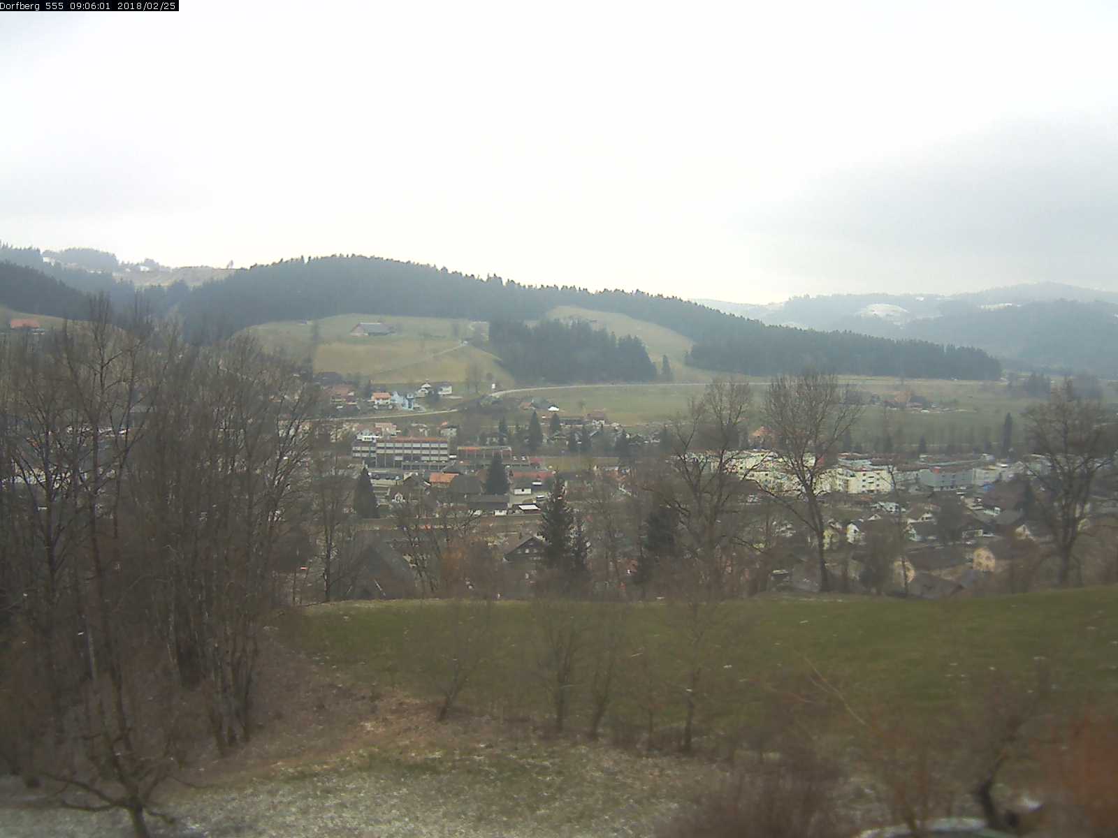 Webcam-Bild: Aussicht vom Dorfberg in Langnau 20180225-090601