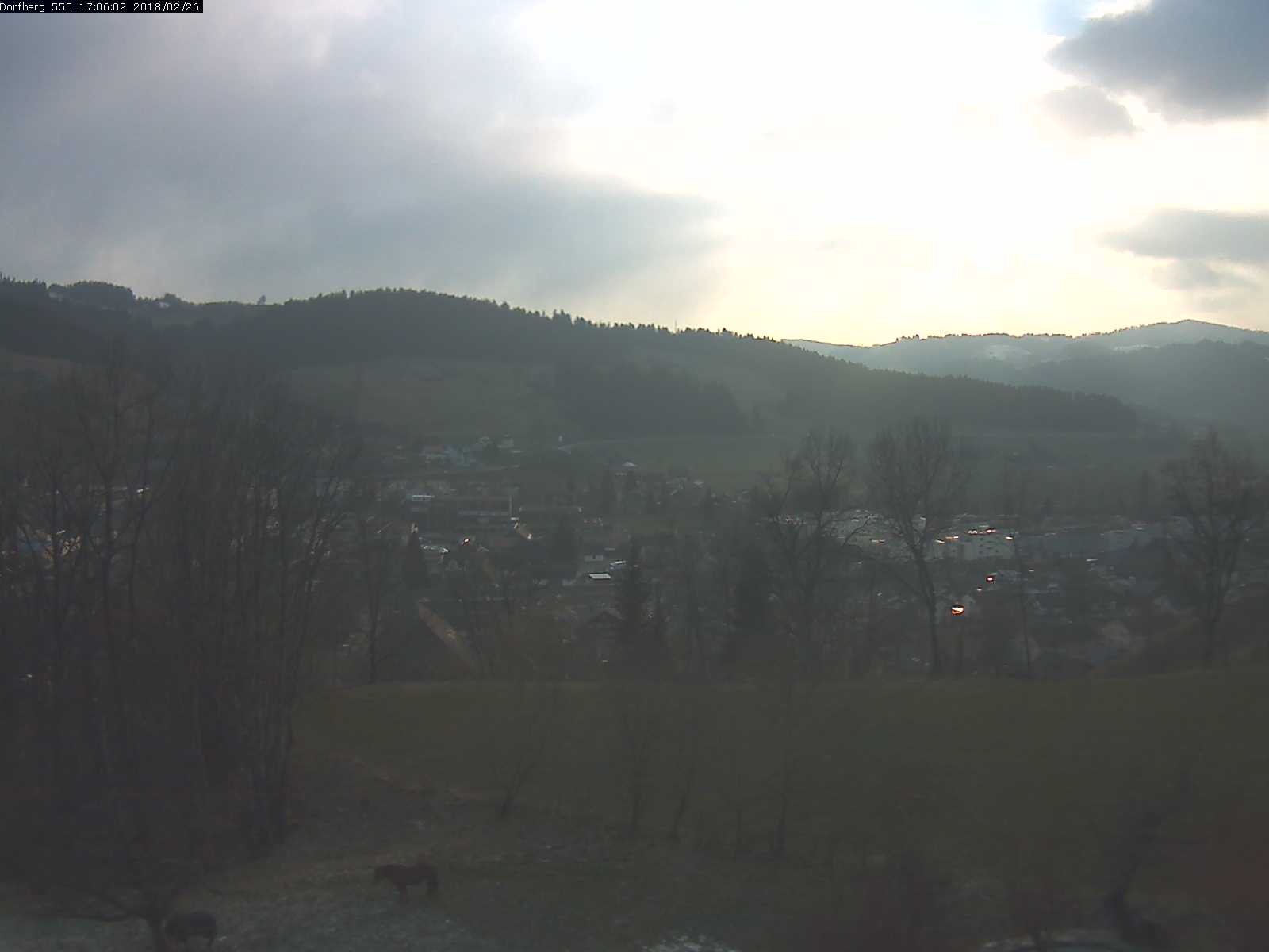 Webcam-Bild: Aussicht vom Dorfberg in Langnau 20180226-170601