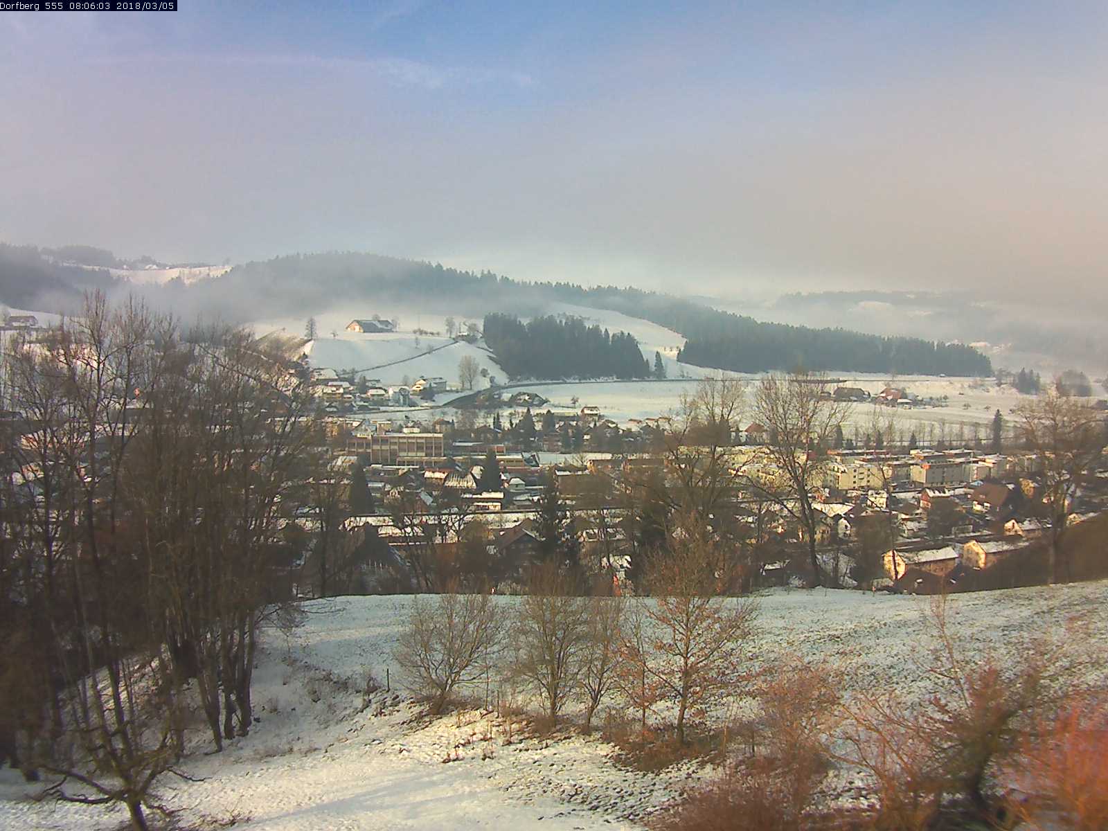 Webcam-Bild: Aussicht vom Dorfberg in Langnau 20180305-080601