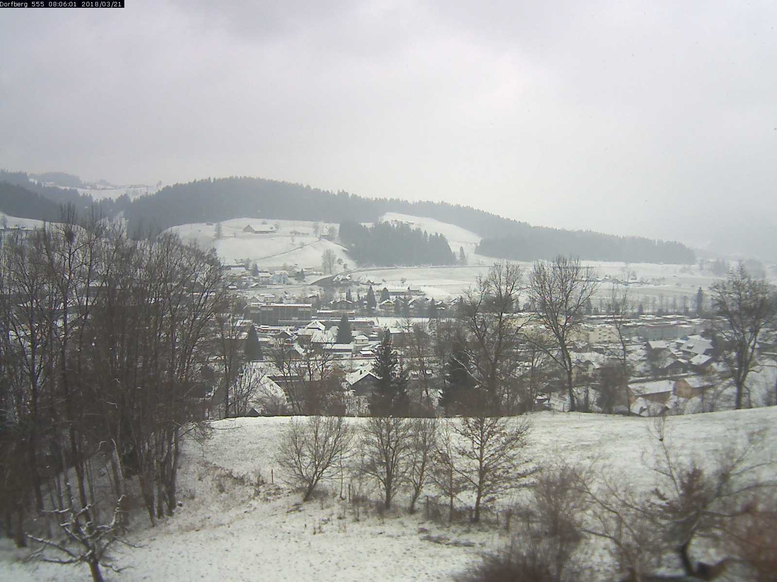 Webcam-Bild: Aussicht vom Dorfberg in Langnau 20180321-080601