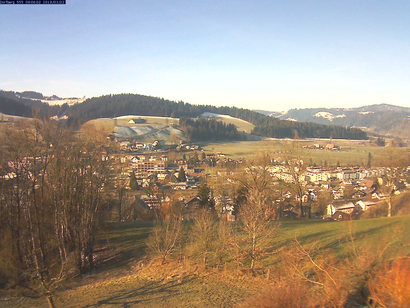 Webcam-Bild: Aussicht vom Dorfberg in Langnau 20180322-080601
