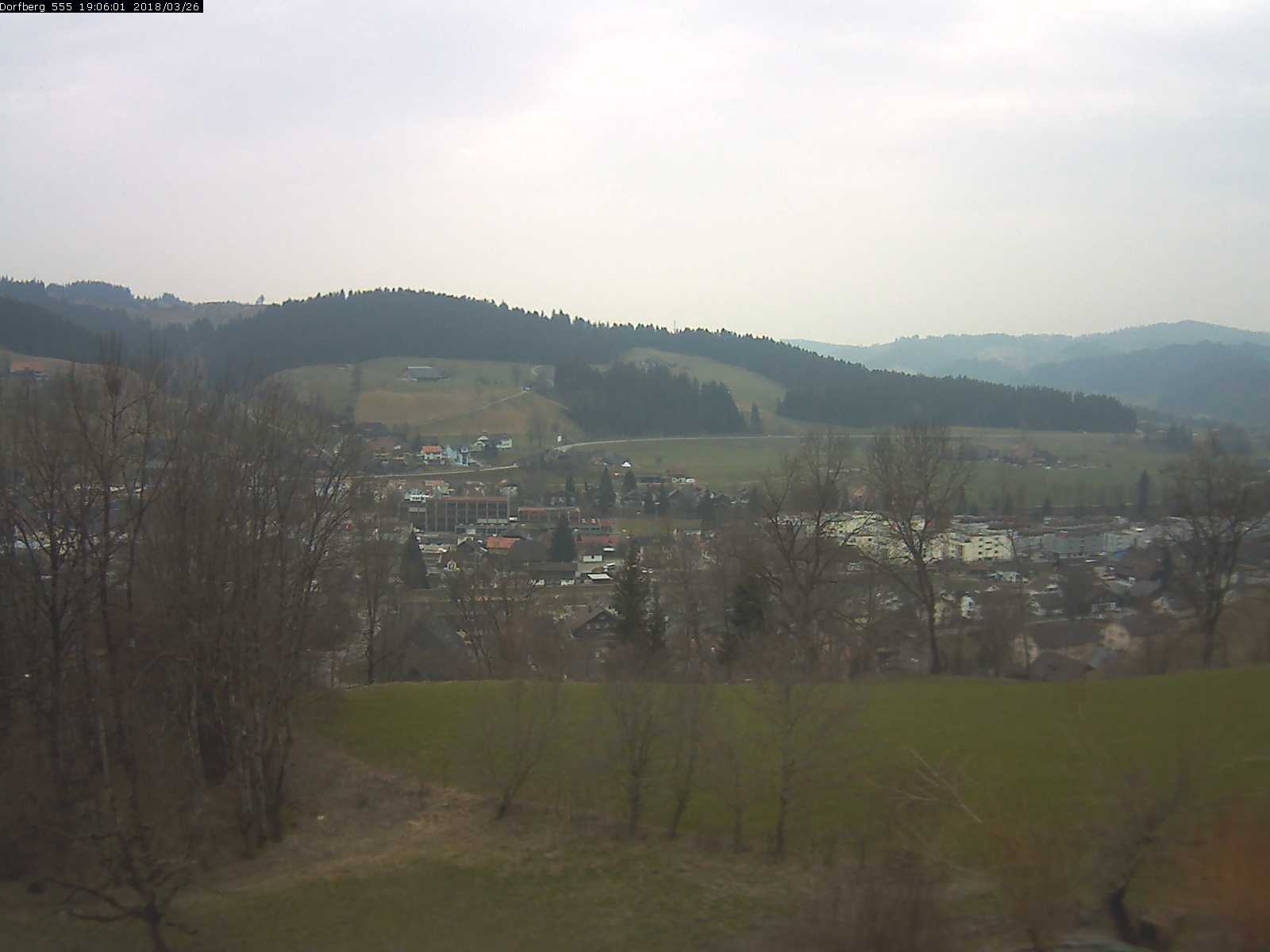Webcam-Bild: Aussicht vom Dorfberg in Langnau 20180326-190601
