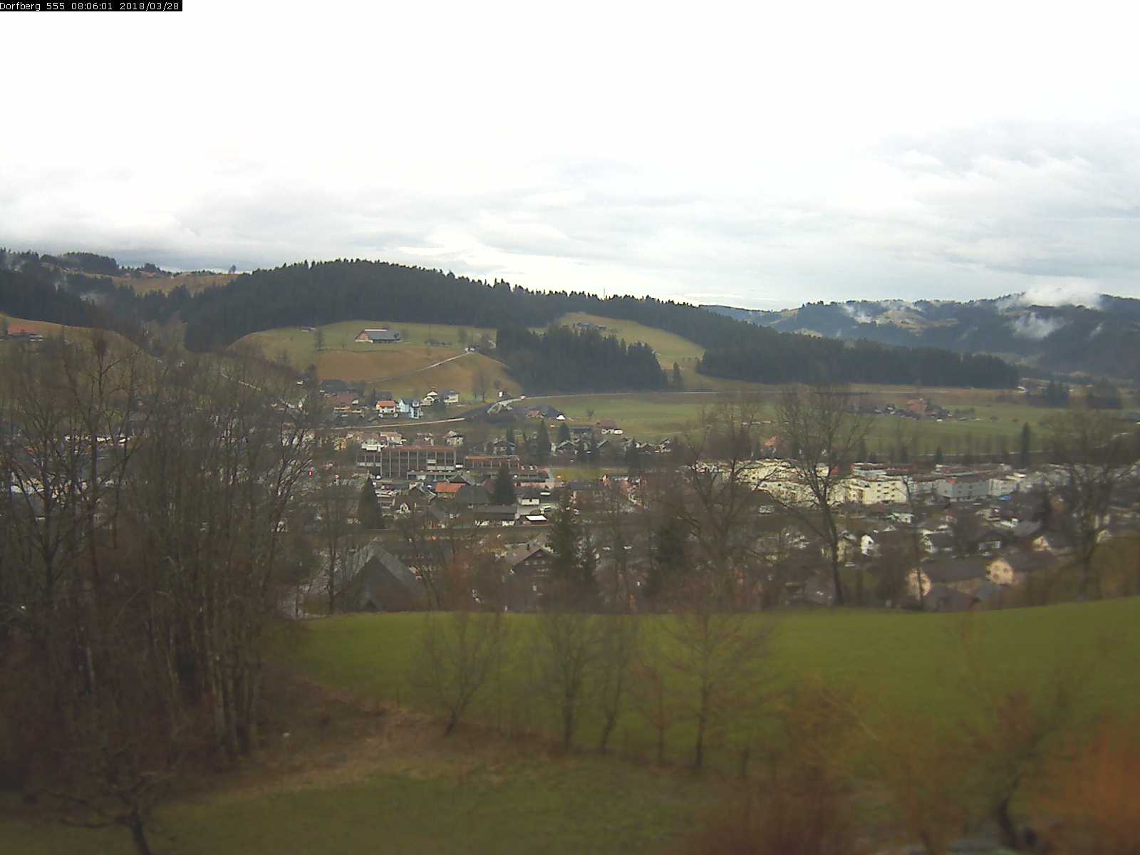 Webcam-Bild: Aussicht vom Dorfberg in Langnau 20180328-080601
