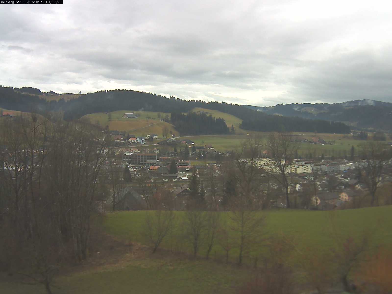 Webcam-Bild: Aussicht vom Dorfberg in Langnau 20180328-090601