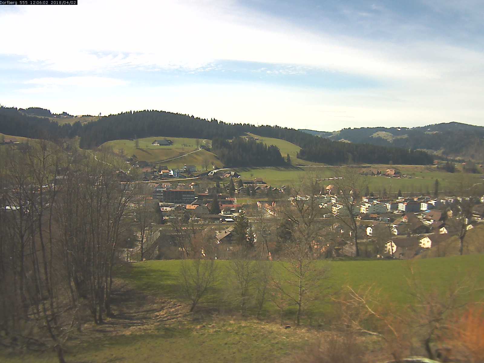 Webcam-Bild: Aussicht vom Dorfberg in Langnau 20180402-120601