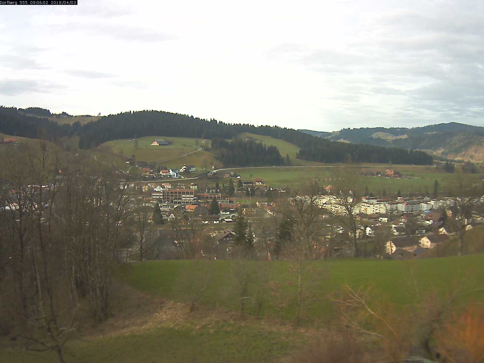 Webcam-Bild: Aussicht vom Dorfberg in Langnau 20180403-090601