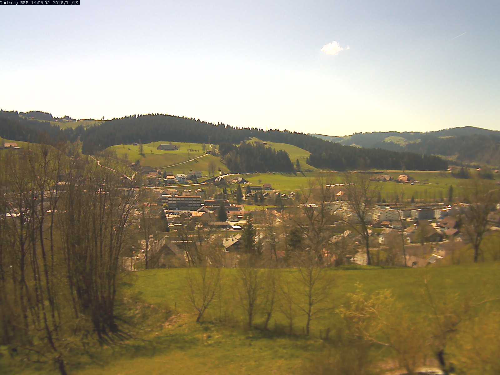 Webcam-Bild: Aussicht vom Dorfberg in Langnau 20180419-140601