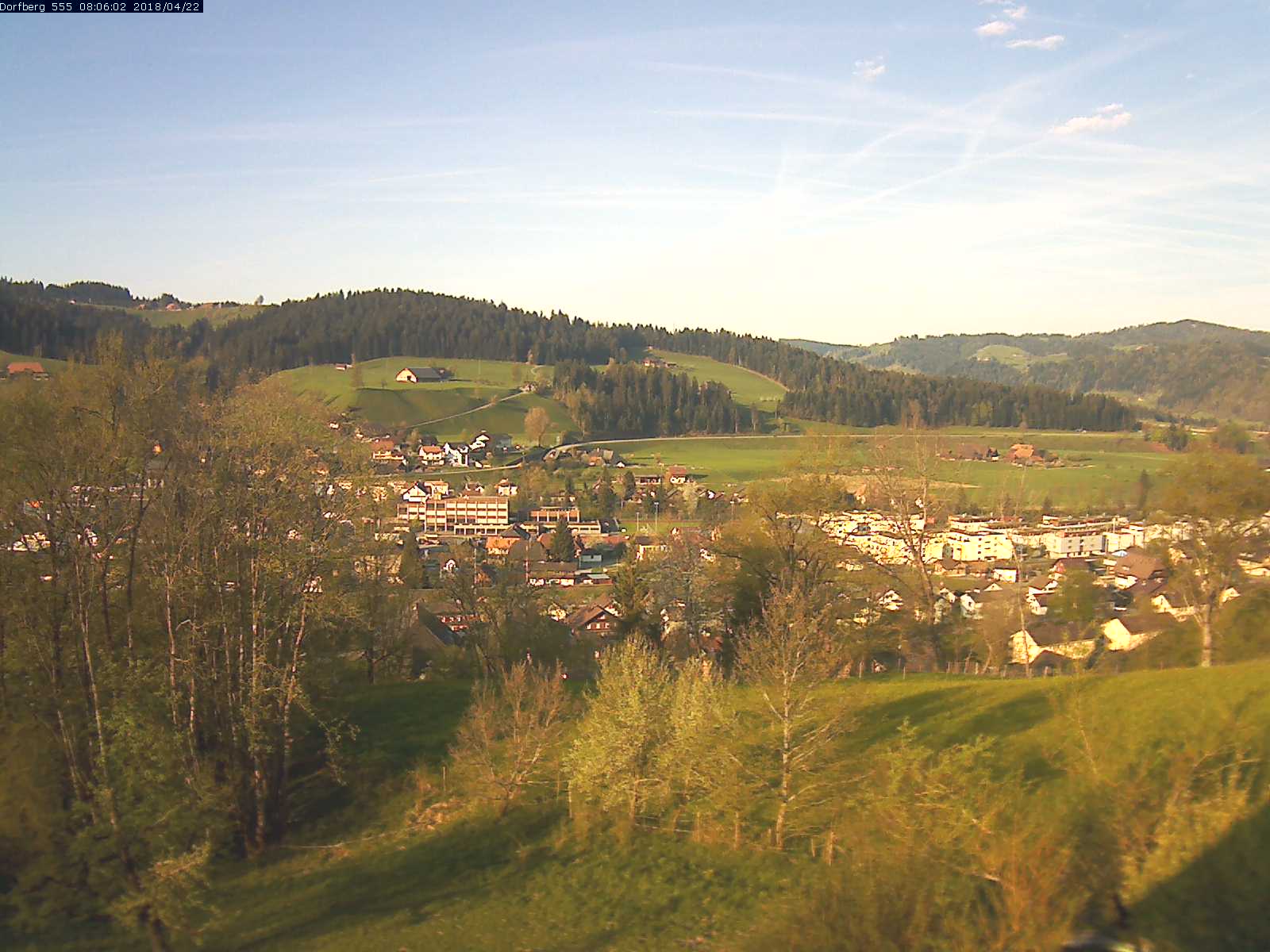 Webcam-Bild: Aussicht vom Dorfberg in Langnau 20180422-080601