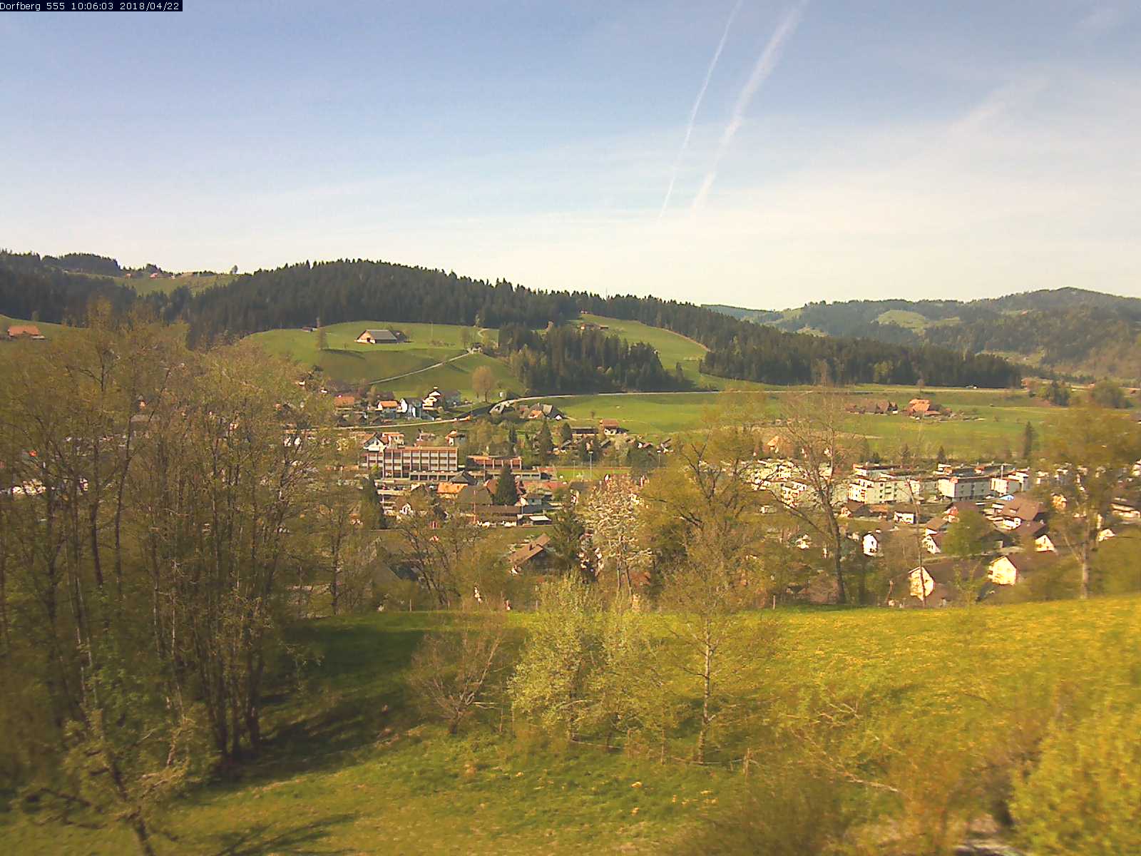 Webcam-Bild: Aussicht vom Dorfberg in Langnau 20180422-100601