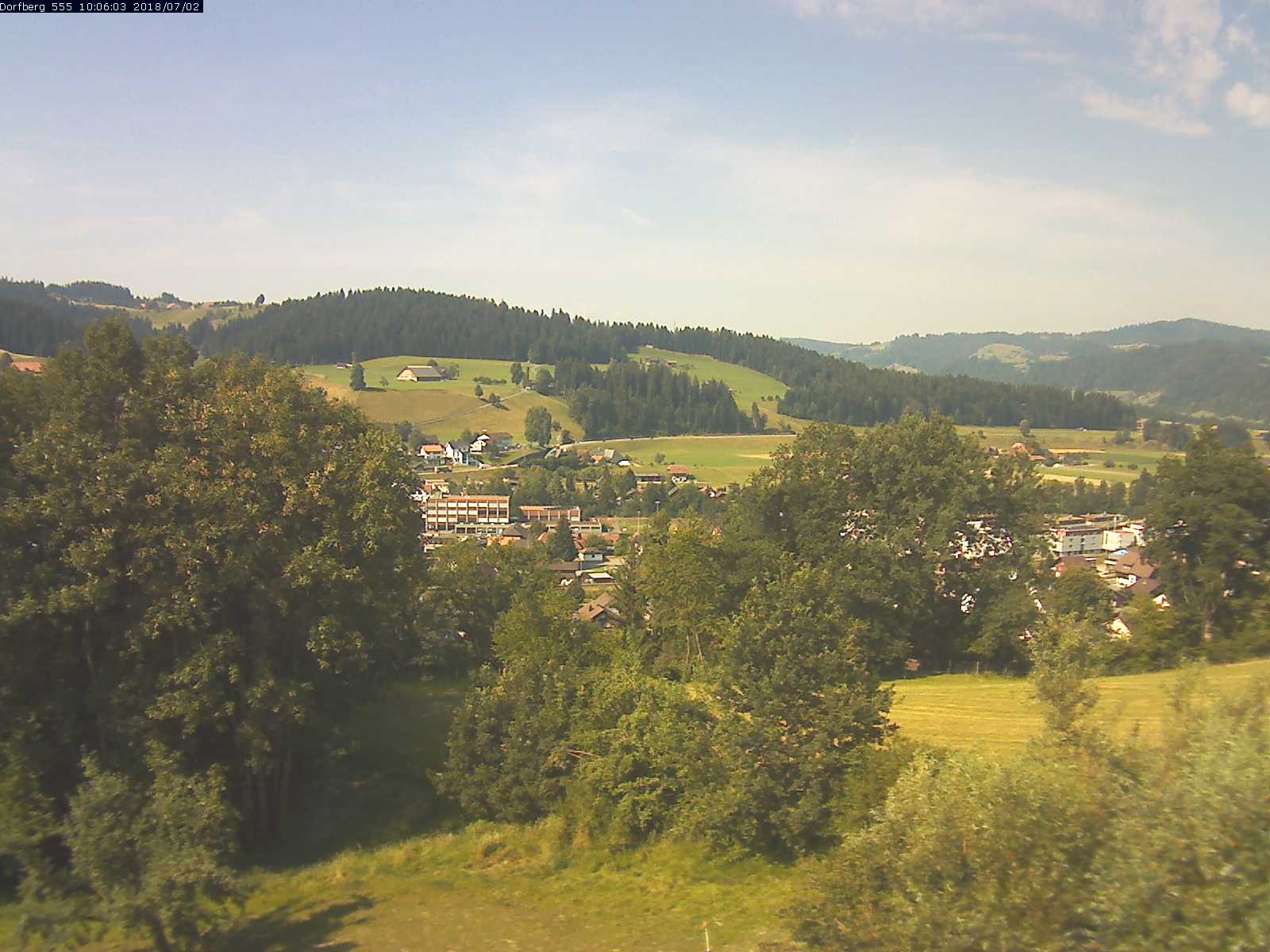 Webcam-Bild: Aussicht vom Dorfberg in Langnau 20180702-100601