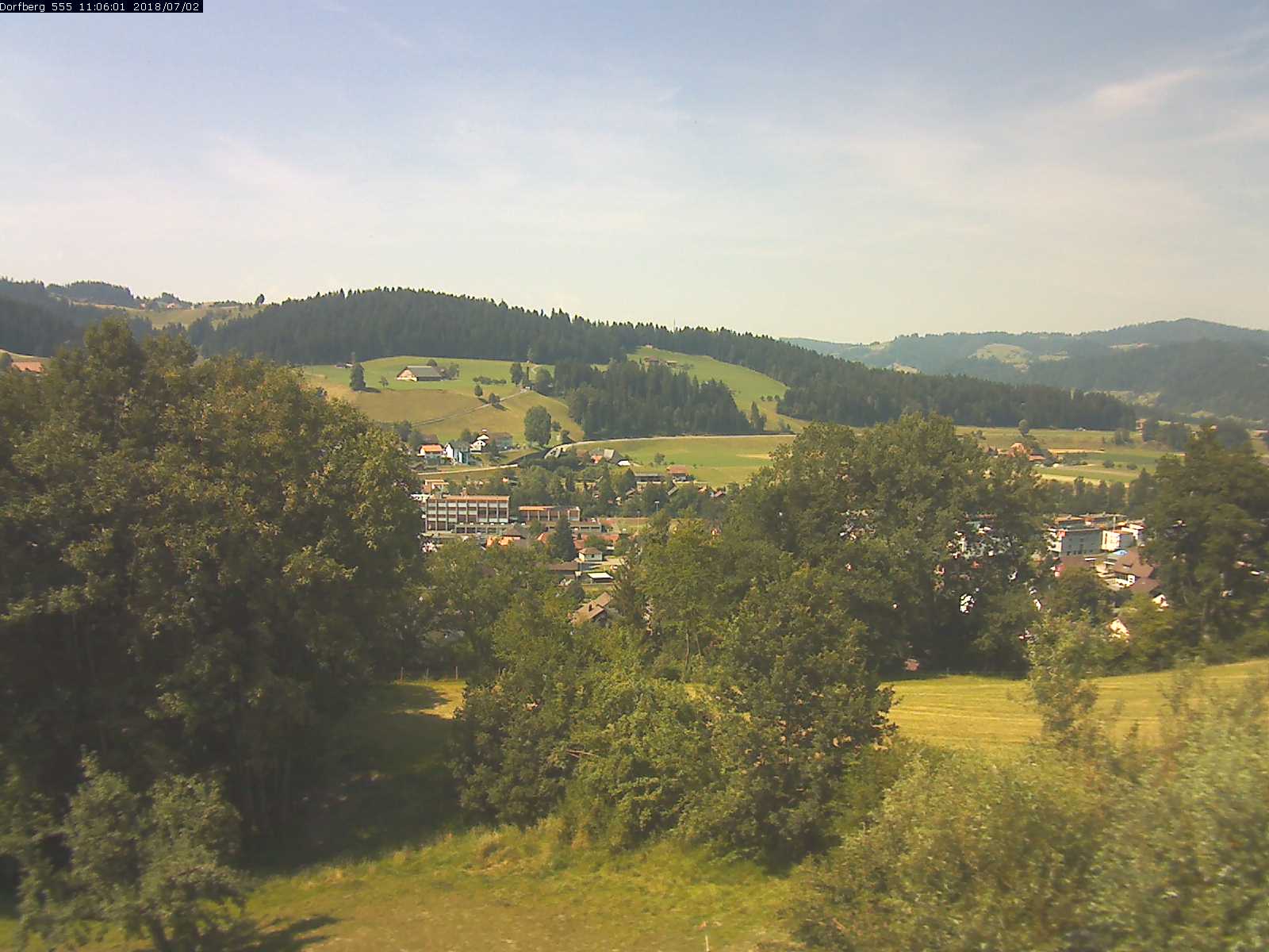 Webcam-Bild: Aussicht vom Dorfberg in Langnau 20180702-110601