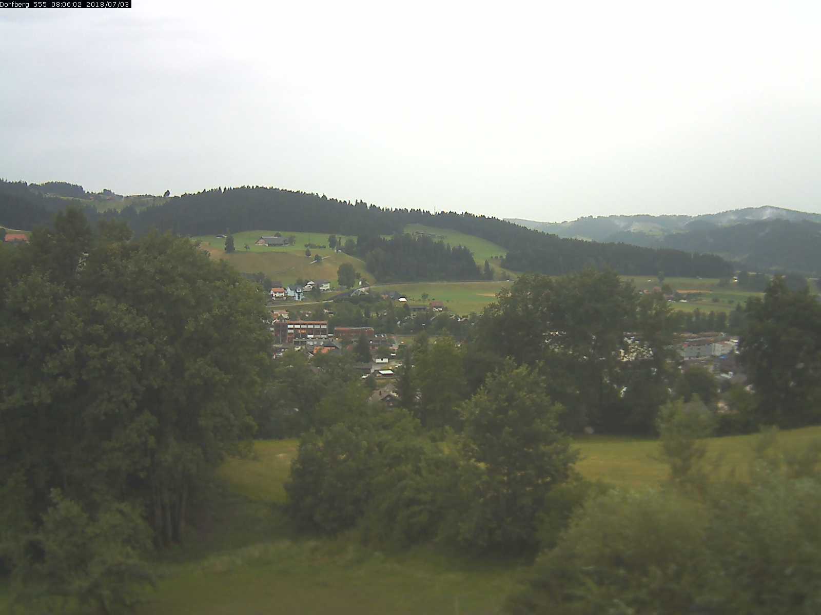 Webcam-Bild: Aussicht vom Dorfberg in Langnau 20180703-080601