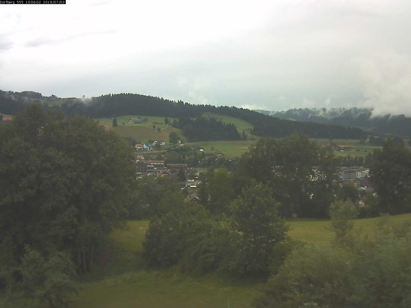 Webcam-Bild: Aussicht vom Dorfberg in Langnau 20180703-100601
