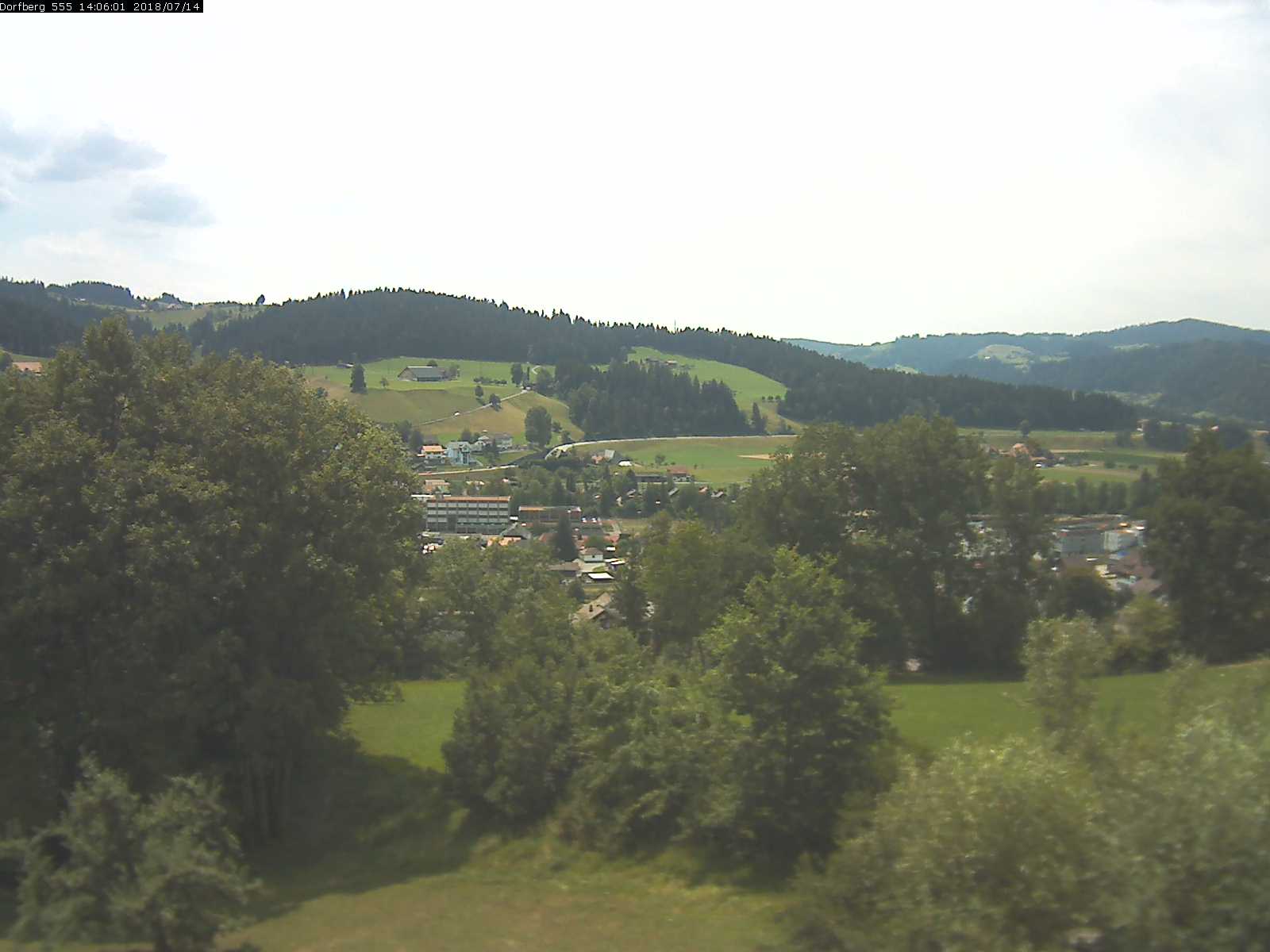 Webcam-Bild: Aussicht vom Dorfberg in Langnau 20180714-140601