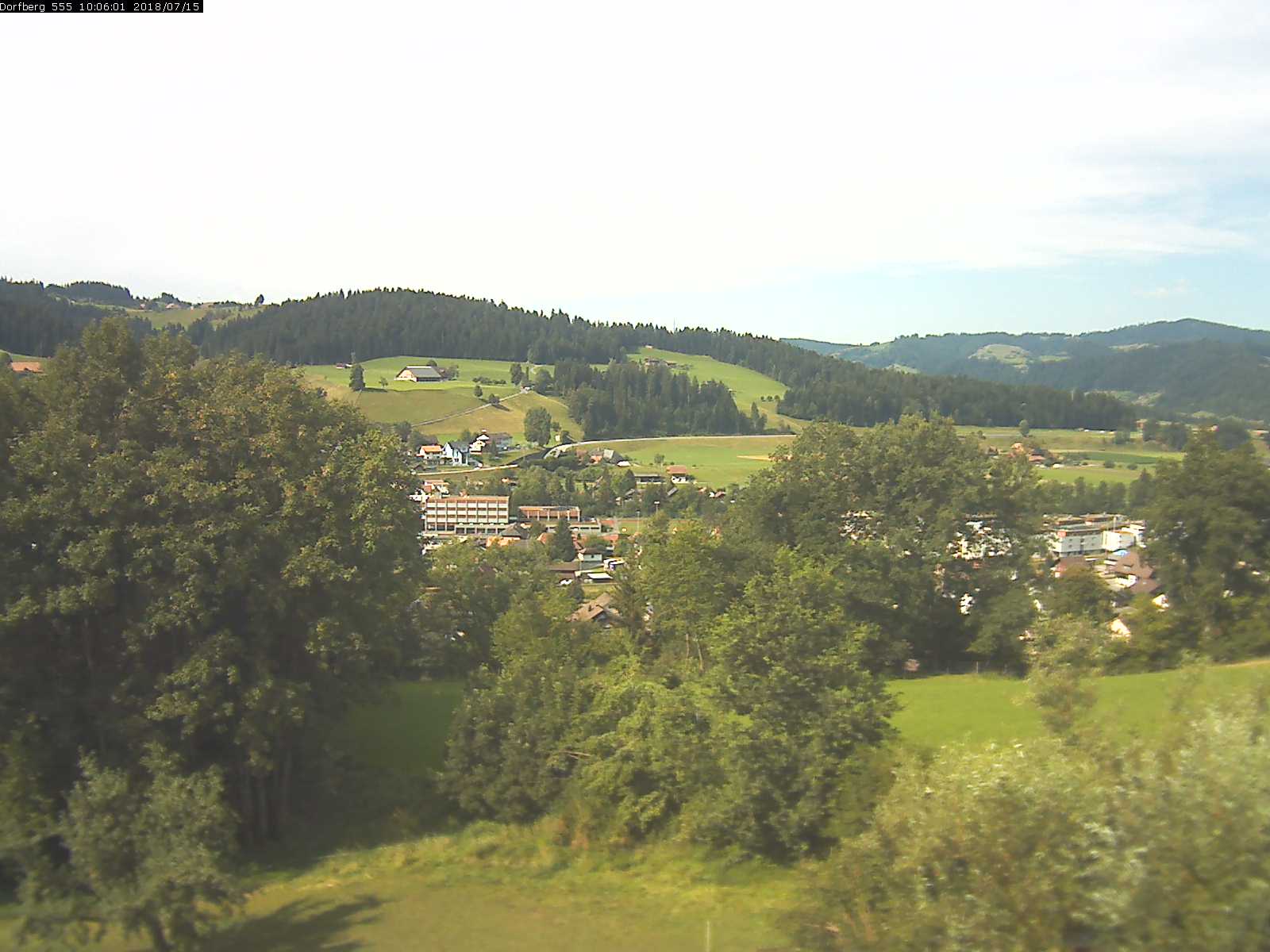 Webcam-Bild: Aussicht vom Dorfberg in Langnau 20180715-100601