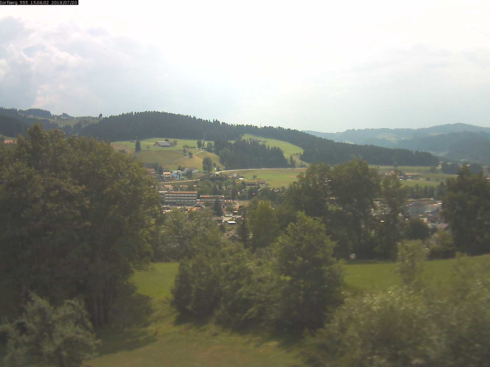 Webcam-Bild: Aussicht vom Dorfberg in Langnau 20180720-150601