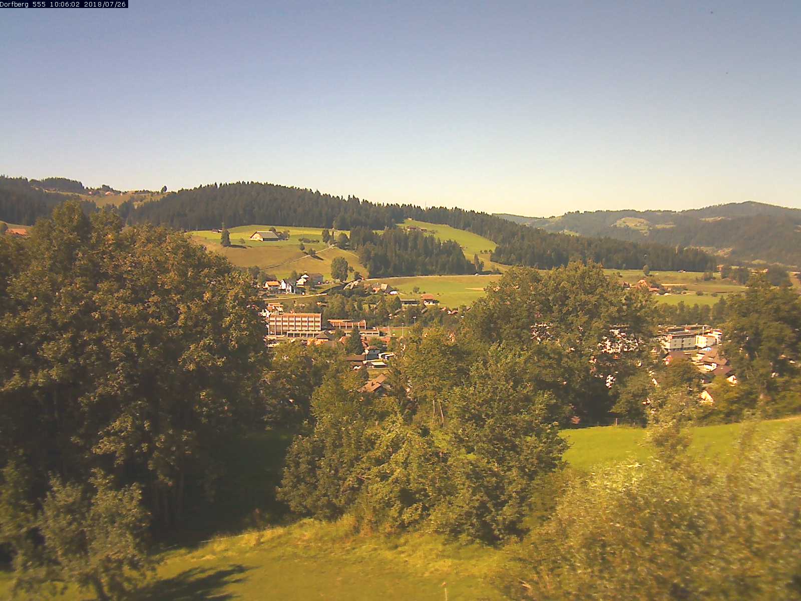 Webcam-Bild: Aussicht vom Dorfberg in Langnau 20180726-100601