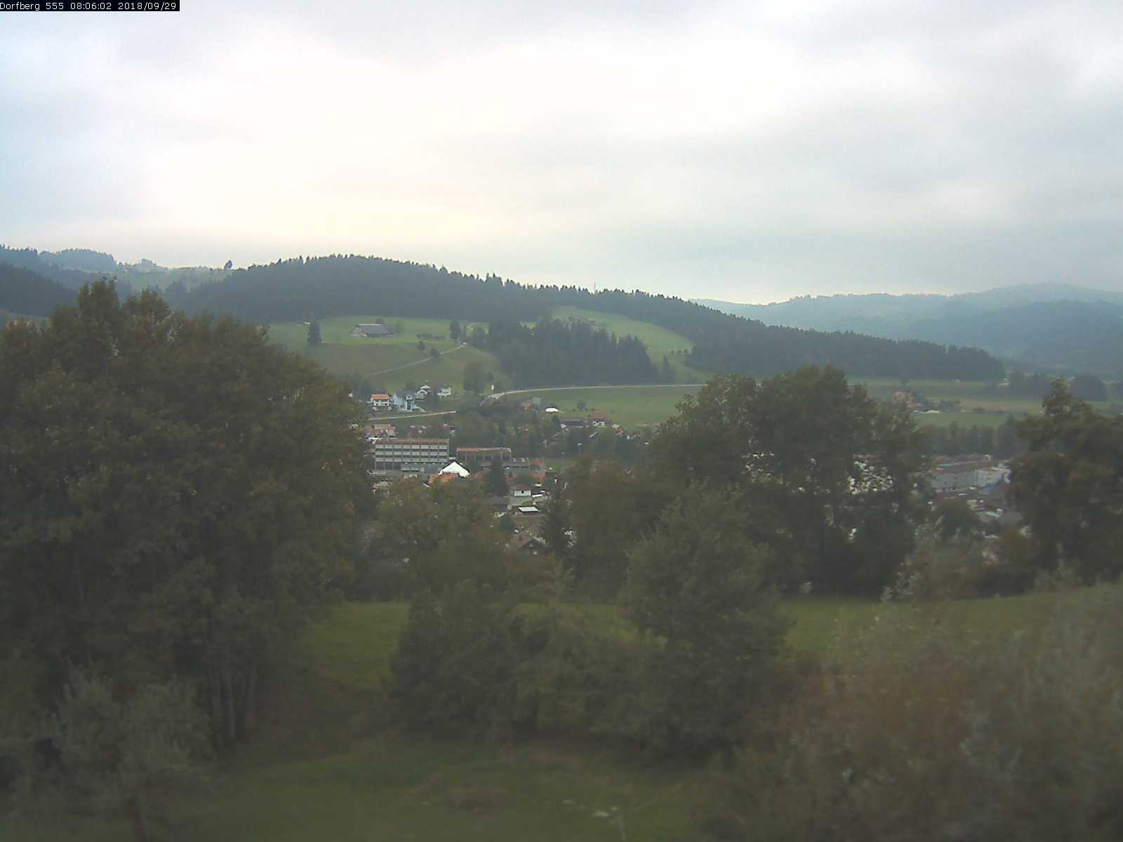 Webcam-Bild: Aussicht vom Dorfberg in Langnau 20180929-080601