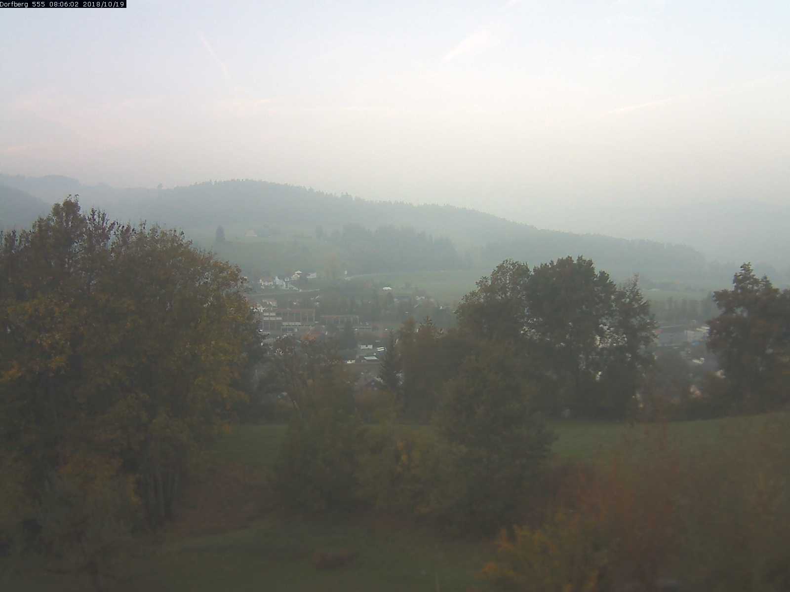 Webcam-Bild: Aussicht vom Dorfberg in Langnau 20181019-080601