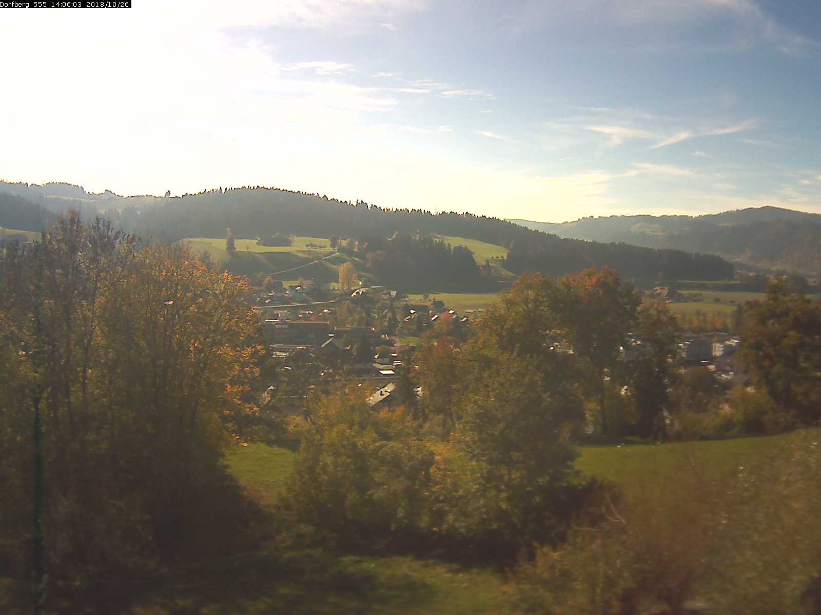 Webcam-Bild: Aussicht vom Dorfberg in Langnau 20181026-140601