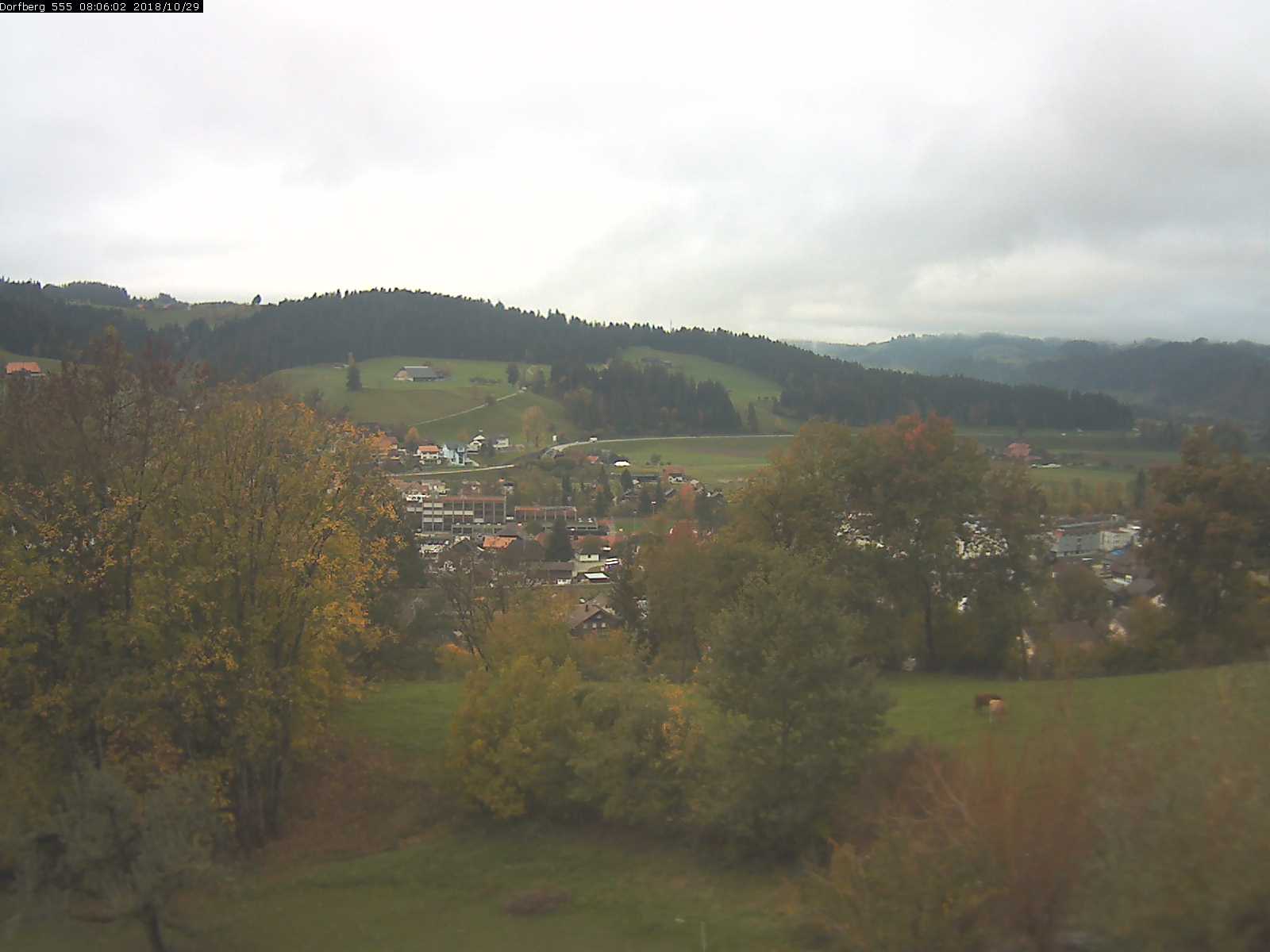 Webcam-Bild: Aussicht vom Dorfberg in Langnau 20181029-080601