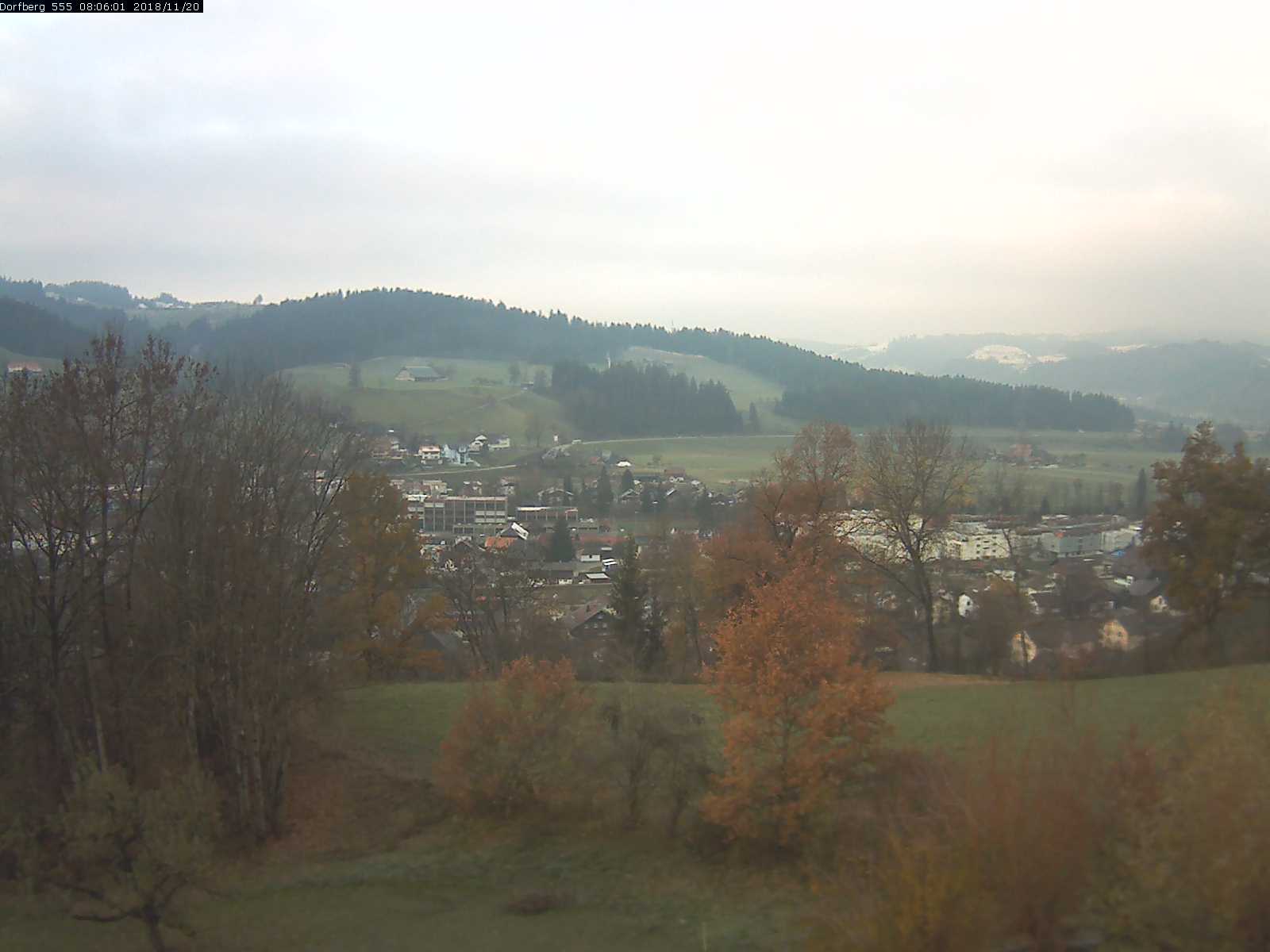Webcam-Bild: Aussicht vom Dorfberg in Langnau 20181120-080601