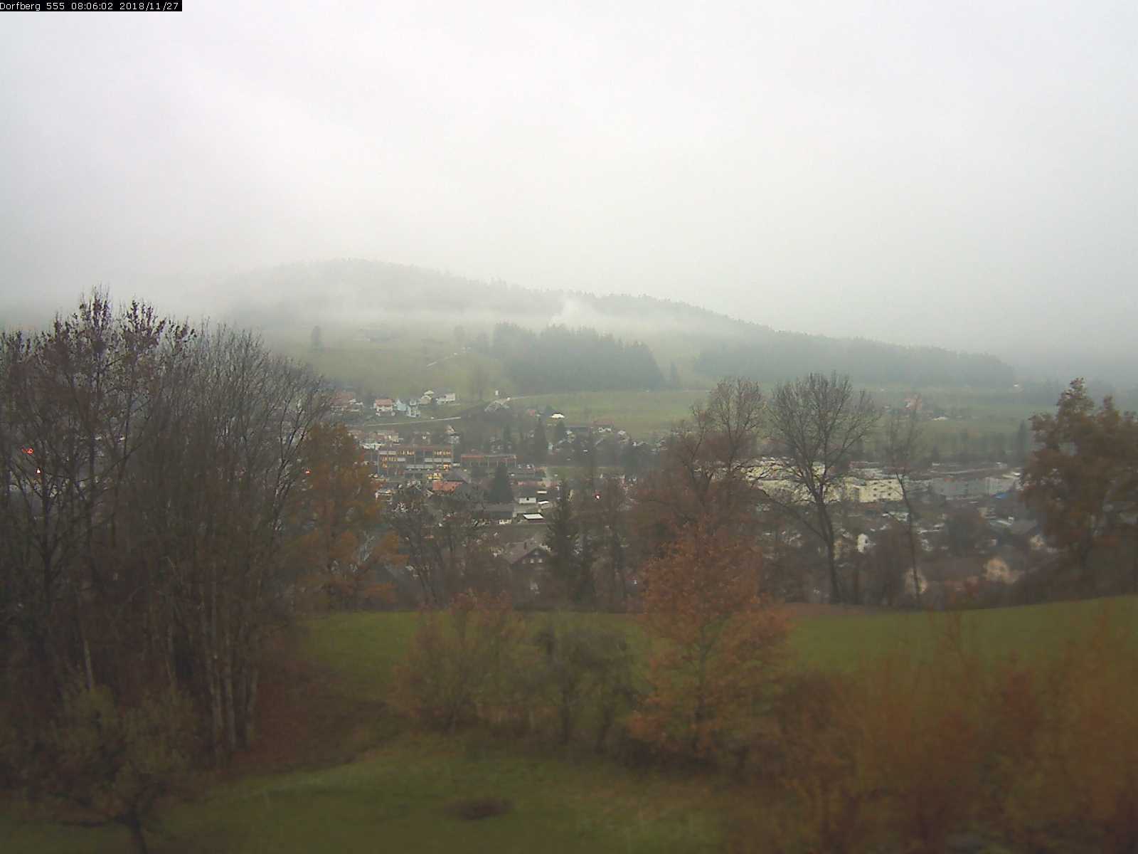 Webcam-Bild: Aussicht vom Dorfberg in Langnau 20181127-080601
